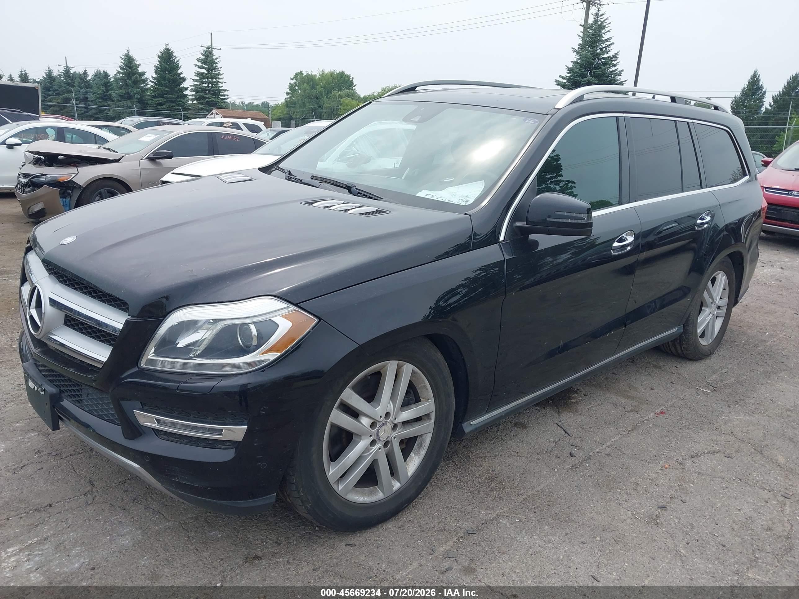 2013 MERCEDES-BENZ GL 450 4MATIC