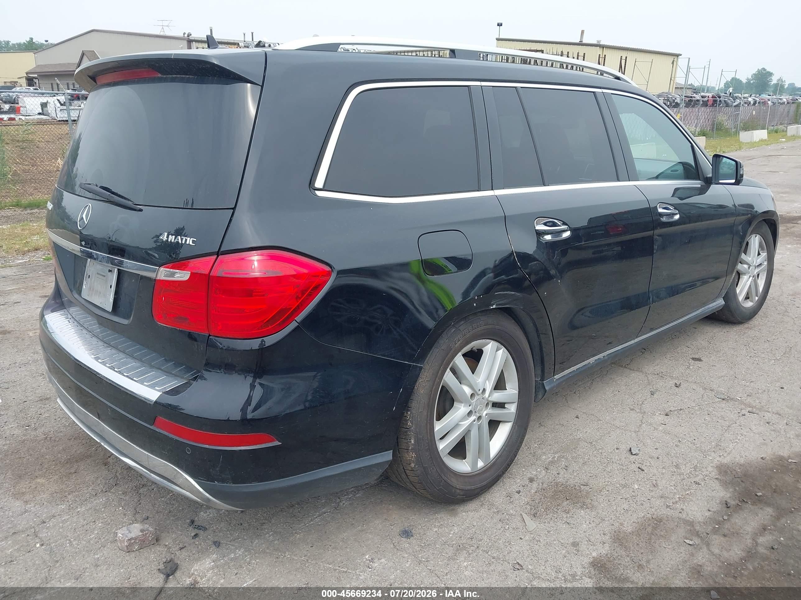 2013 MERCEDES-BENZ GL 450 4MATIC