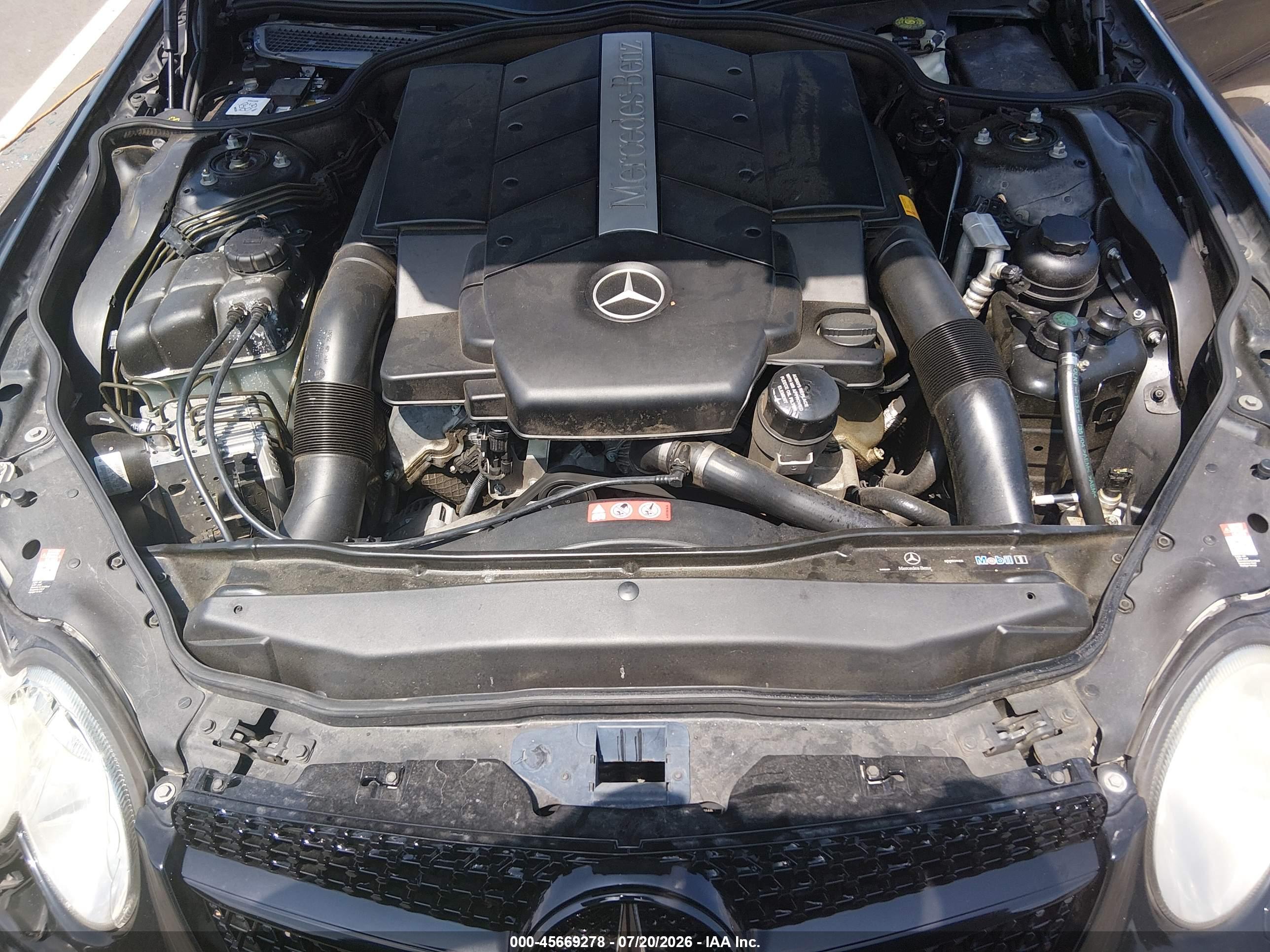 2005 MERCEDES-BENZ SL 500 SL500