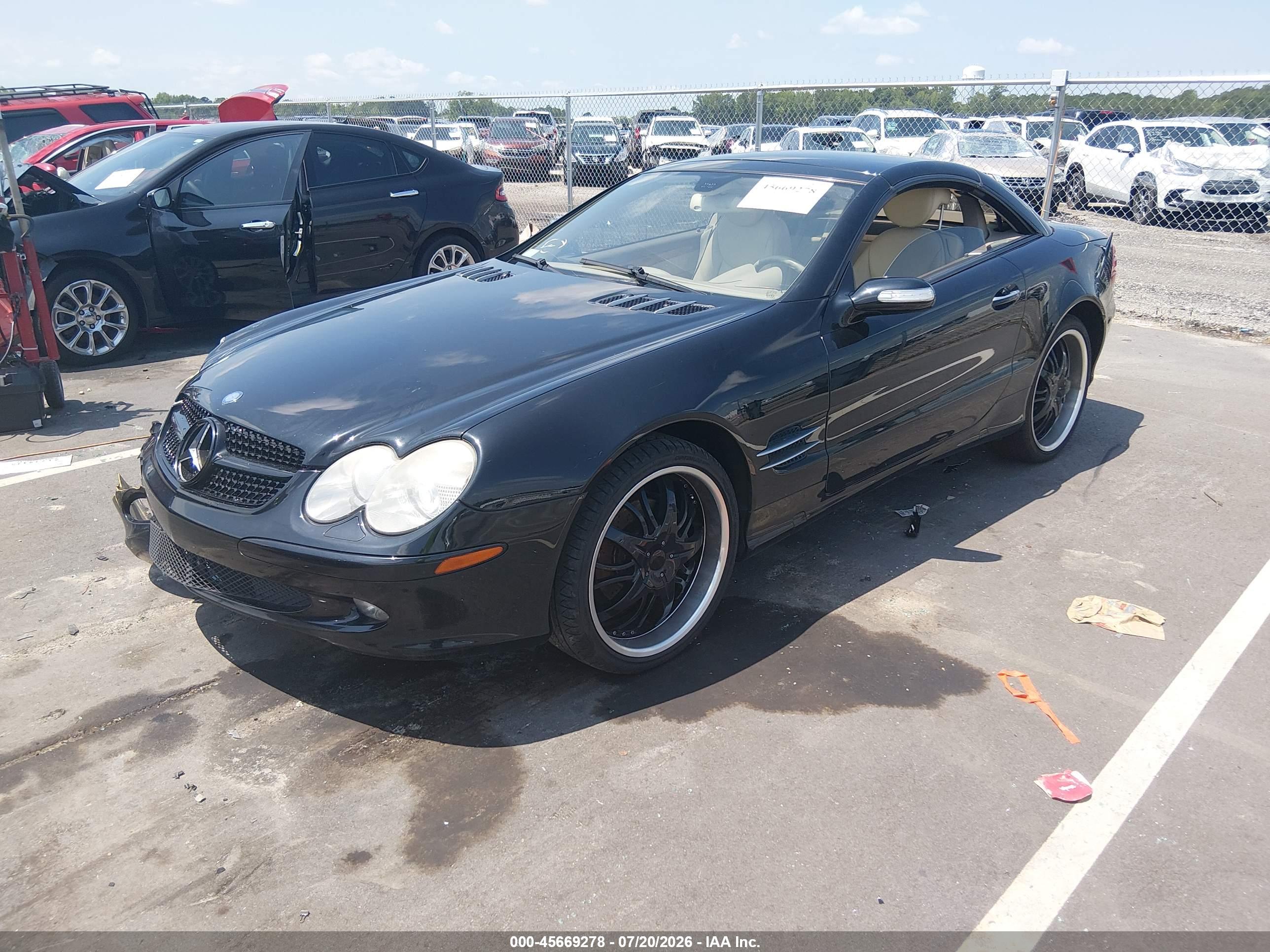 2005 MERCEDES-BENZ SL 500 SL500