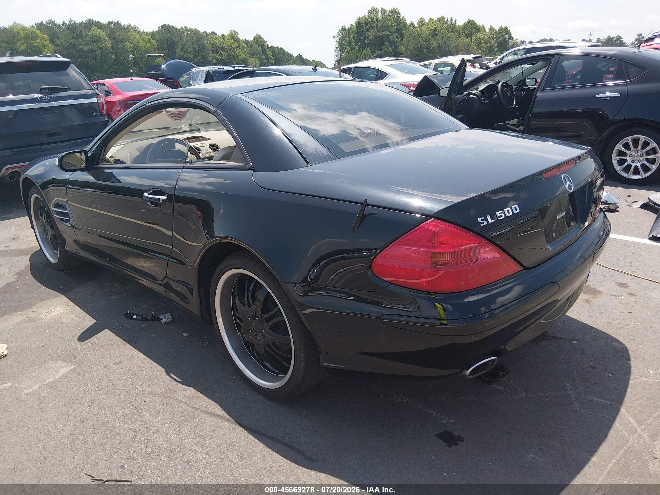 2005 MERCEDES-BENZ SL 500 SL500