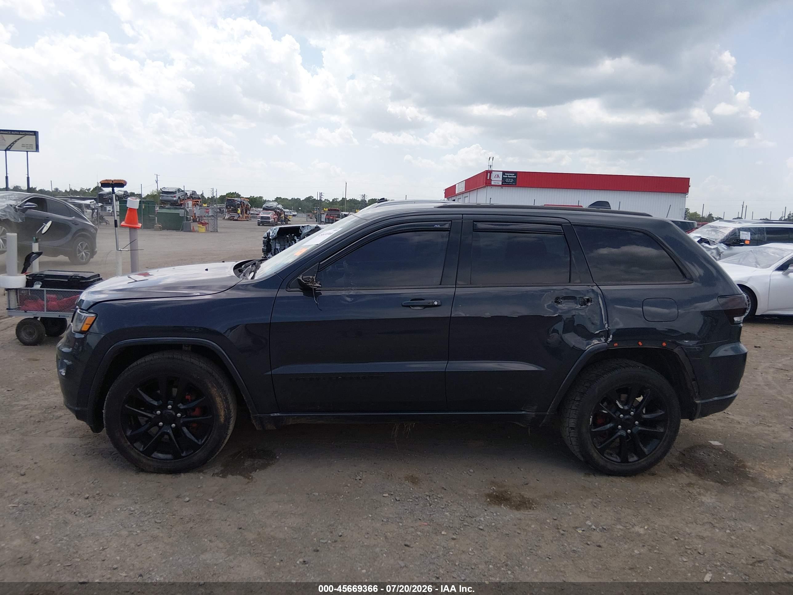 2018 JEEP GRAND CHEROKEE ALTITUDE 4X4