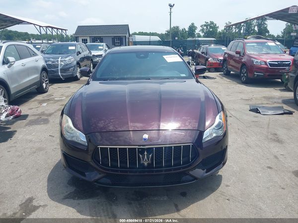 2017 MASERATI QUATTROPORTE S Q4 GRANSPORT