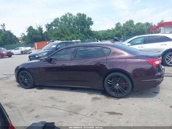 2017 MASERATI QUATTROPORTE S Q4 GRANSPORT