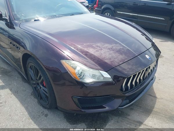 2017 MASERATI QUATTROPORTE S Q4 GRANSPORT