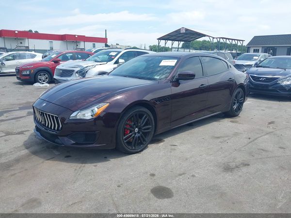 2017 MASERATI QUATTROPORTE S Q4 GRANSPORT
