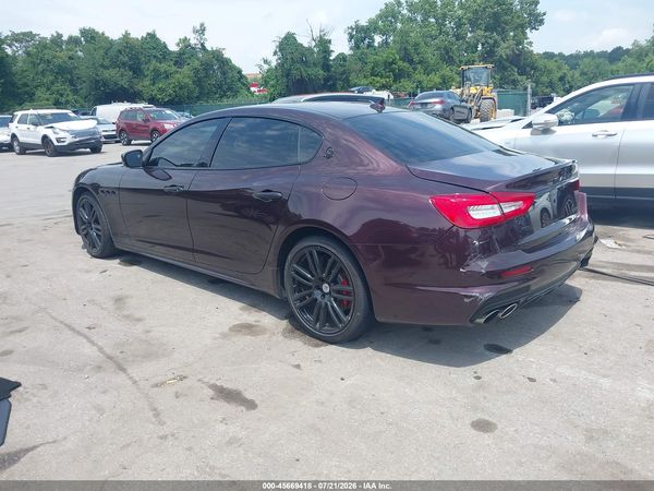 2017 MASERATI QUATTROPORTE S Q4 GRANSPORT
