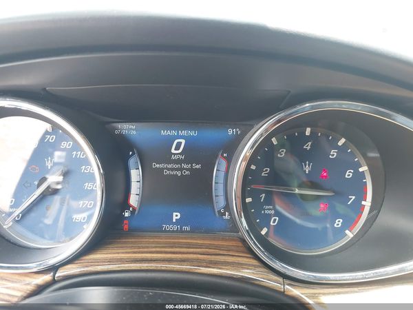 2017 MASERATI QUATTROPORTE S Q4 GRANSPORT