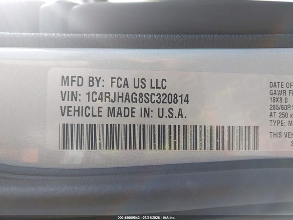 2025 JEEP GRAND CHEROKEE ALTITUDE X 4X4