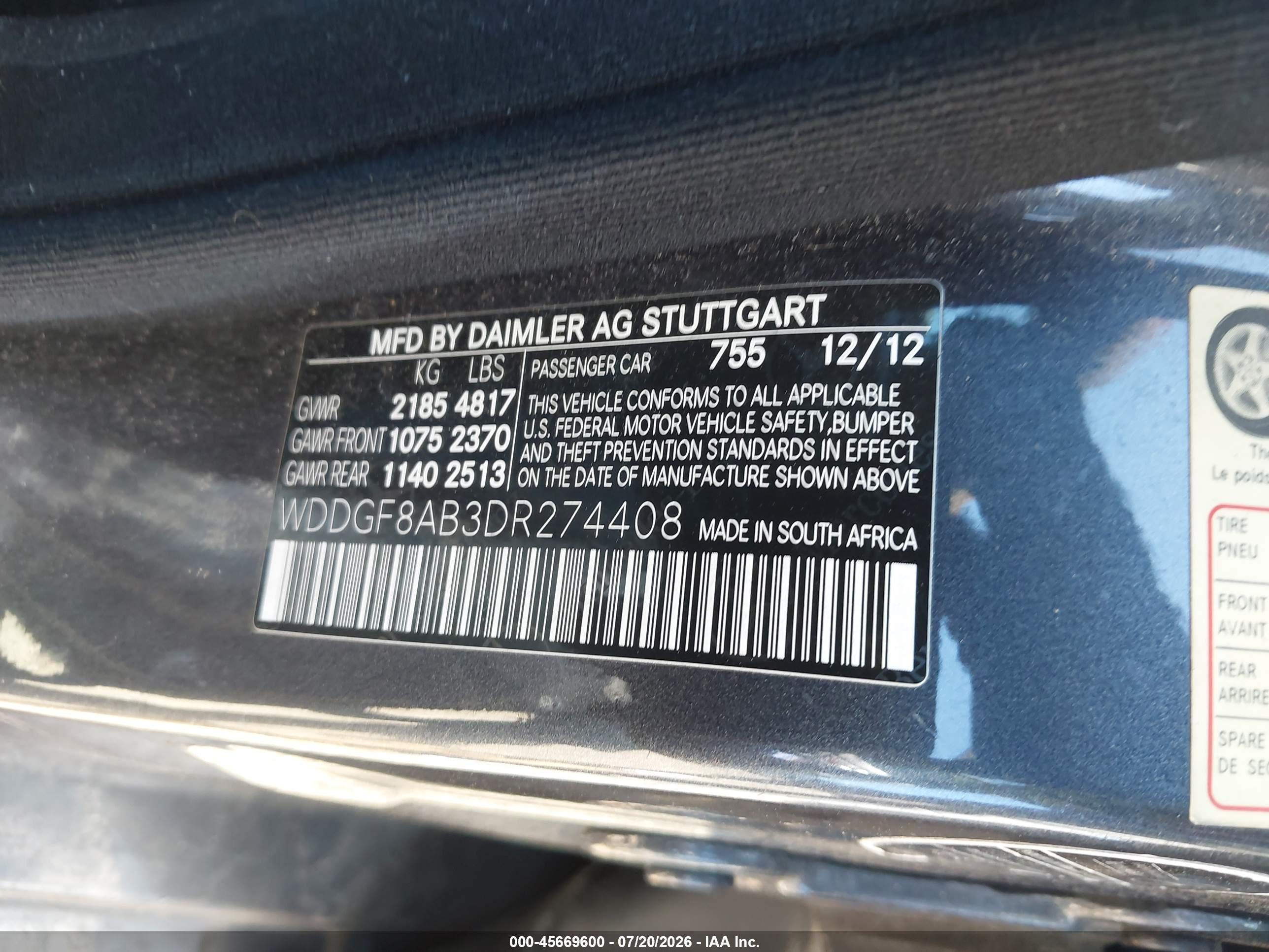 2013 MERCEDES-BENZ C 300 SPORT 4MATIC