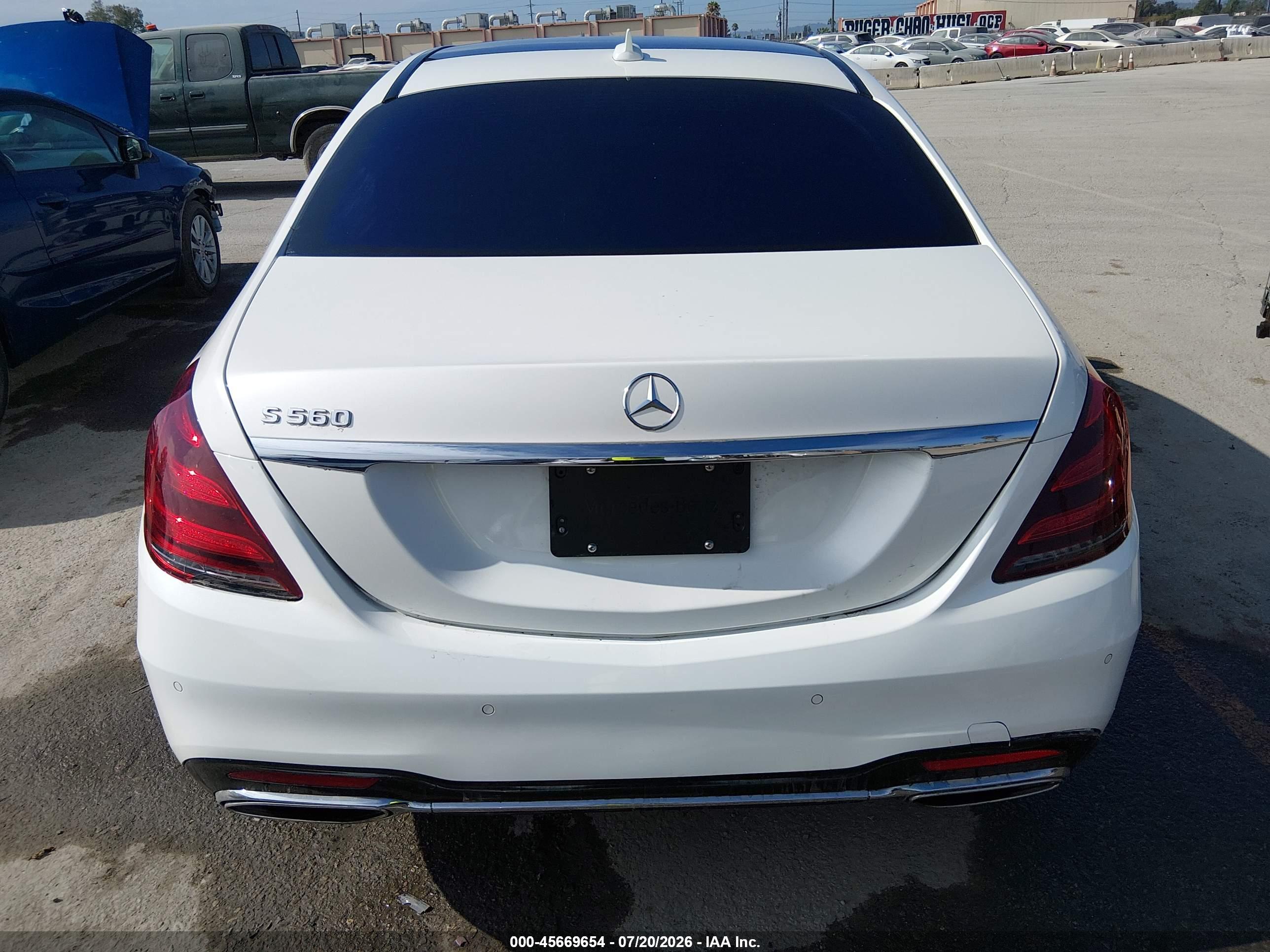 2018 MERCEDES-BENZ S 560 S560