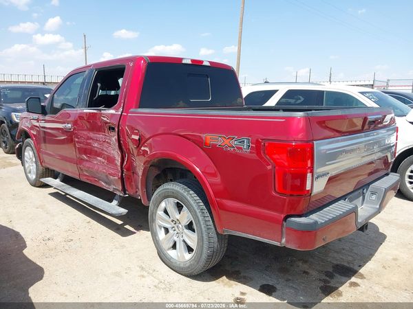 2019 FORD F-150 PLATINUM
