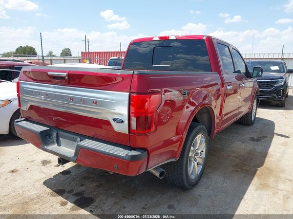 2019 FORD F-150 PLATINUM