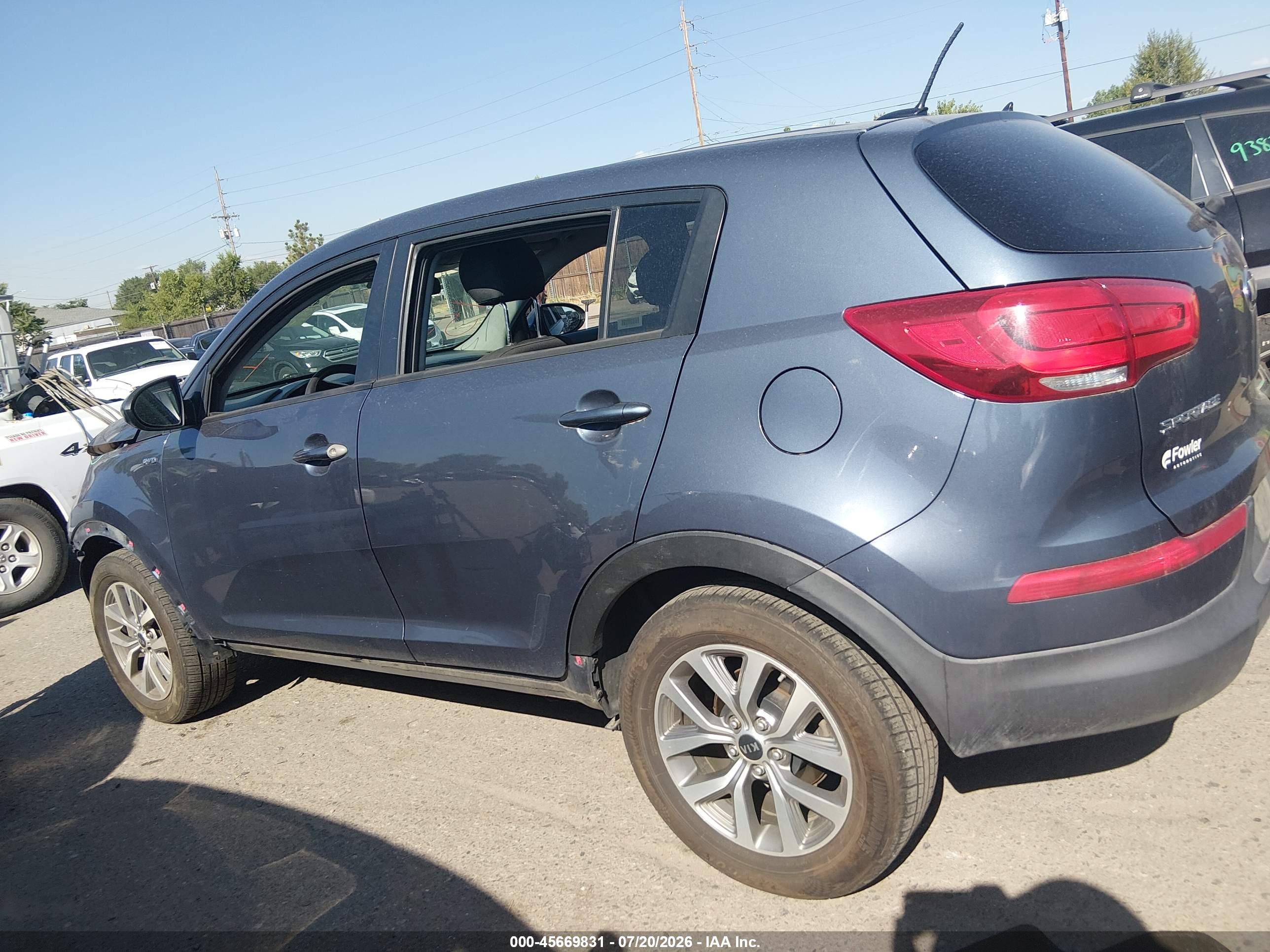 2016 KIA SPORTAGE LX