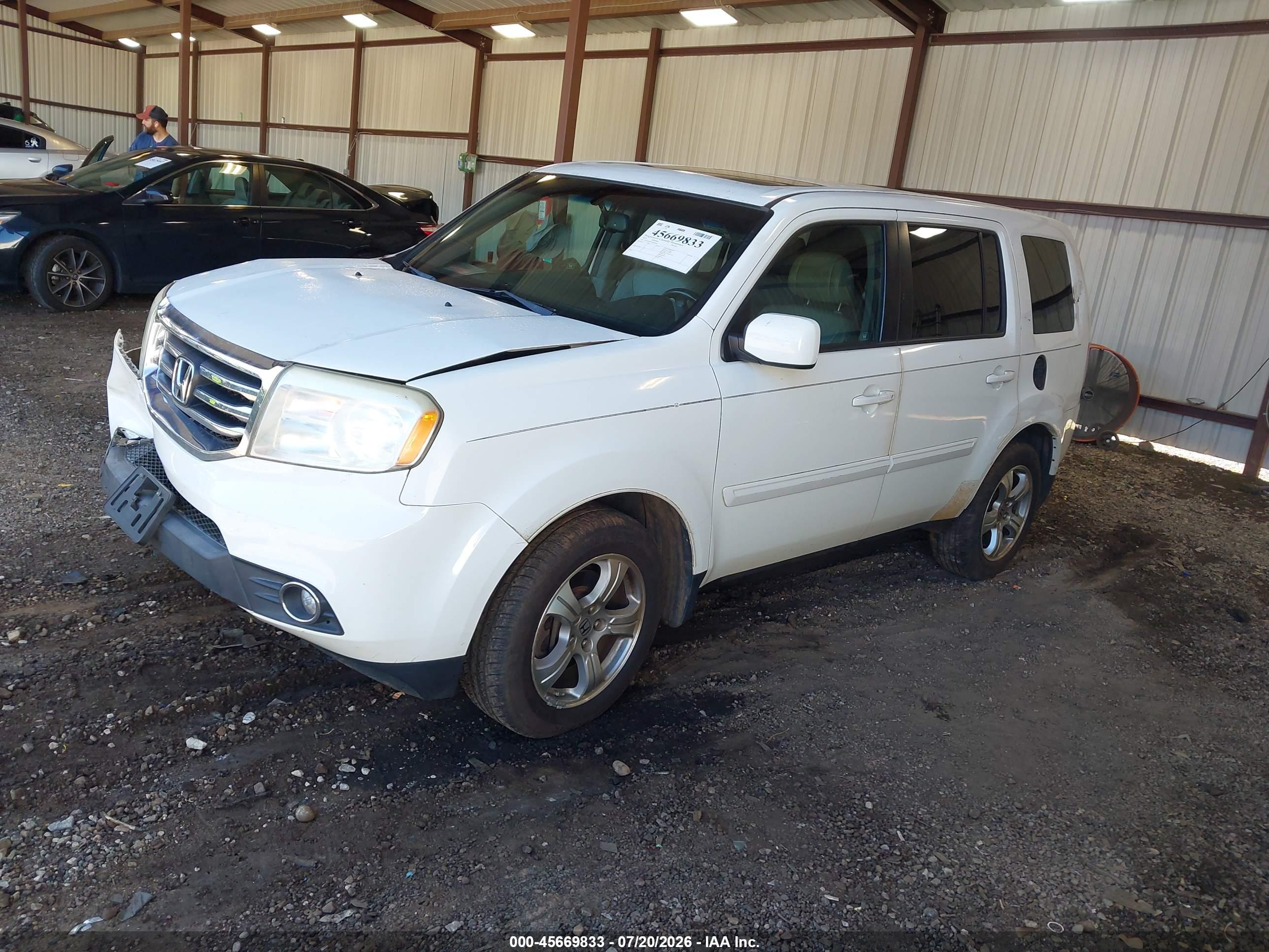 2012 HONDA PILOT EX-L