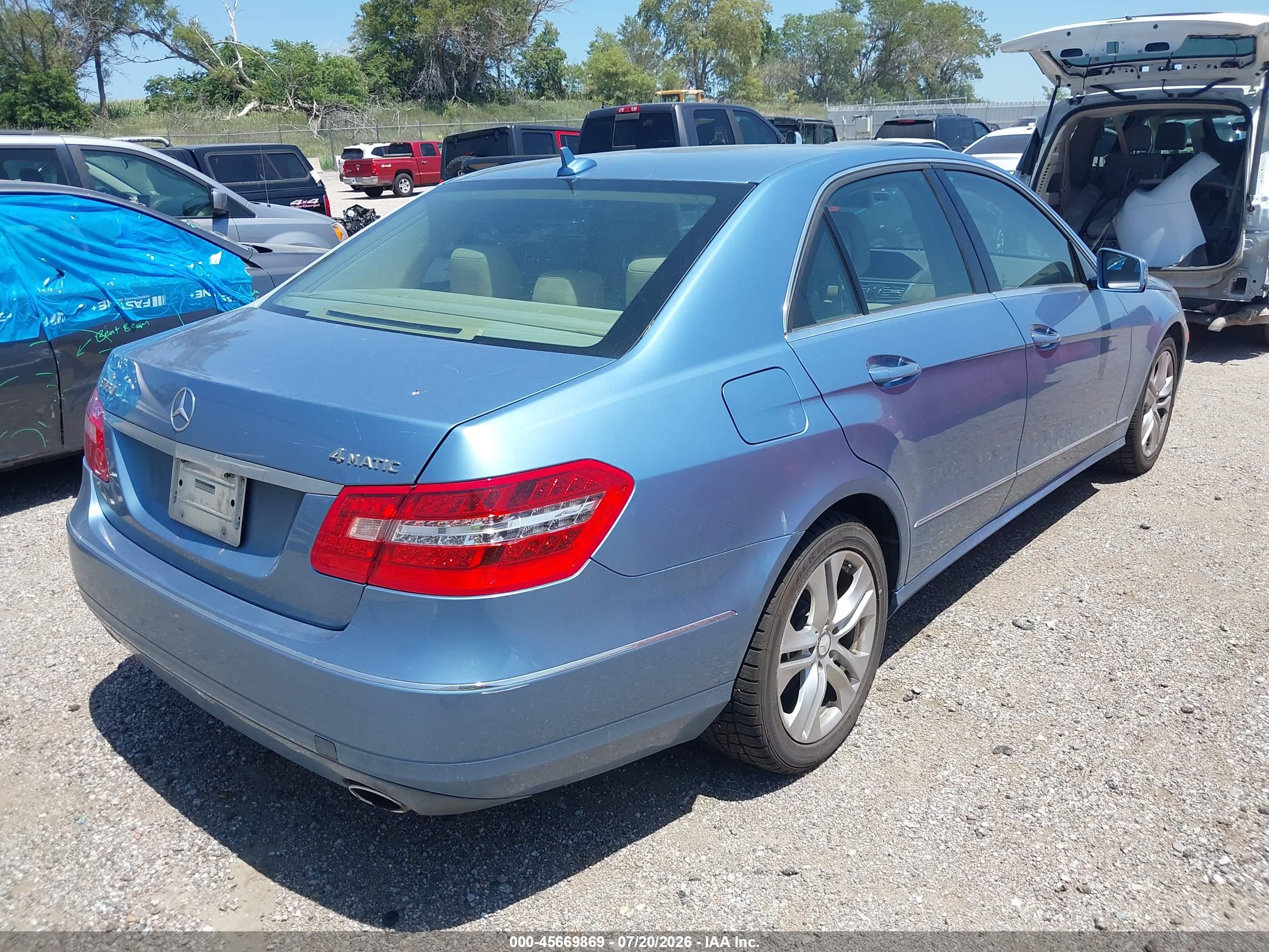 2011 MERCEDES-BENZ E 350 E350 4-MATIC