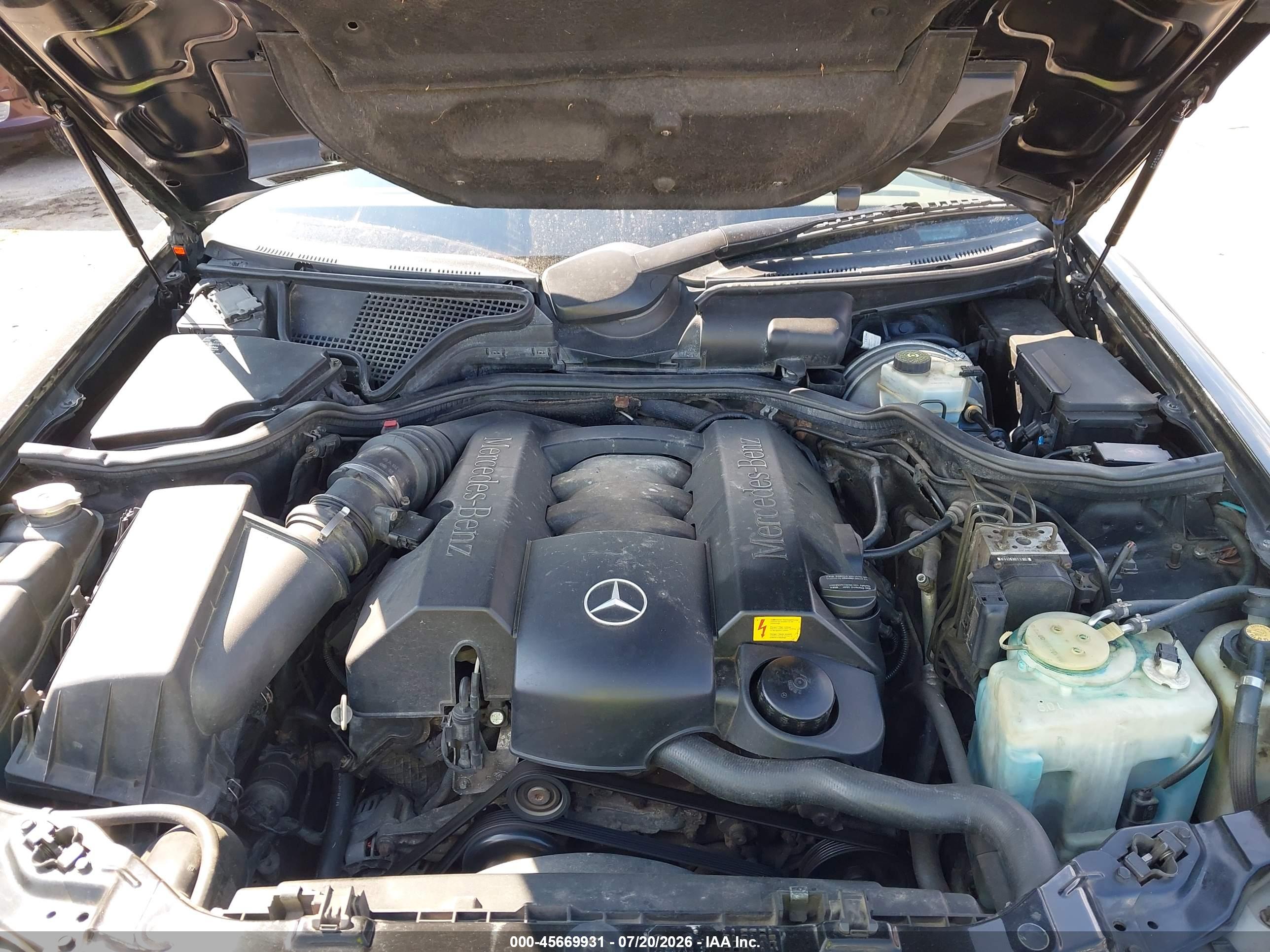 2002 MERCEDES-BENZ E 320 E320 4-Matic