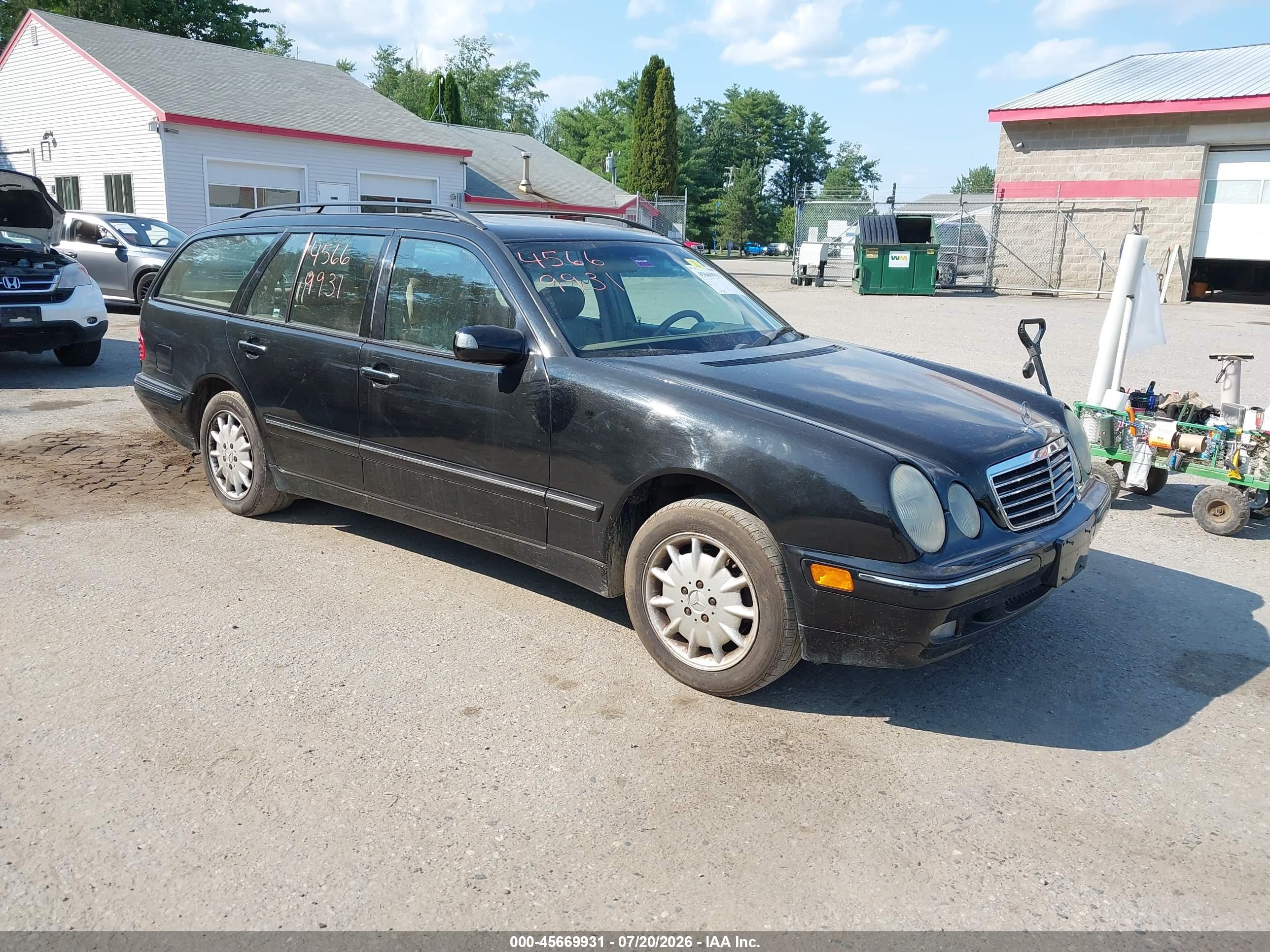 2002 MERCEDES-BENZ E 320 E320 4-Matic