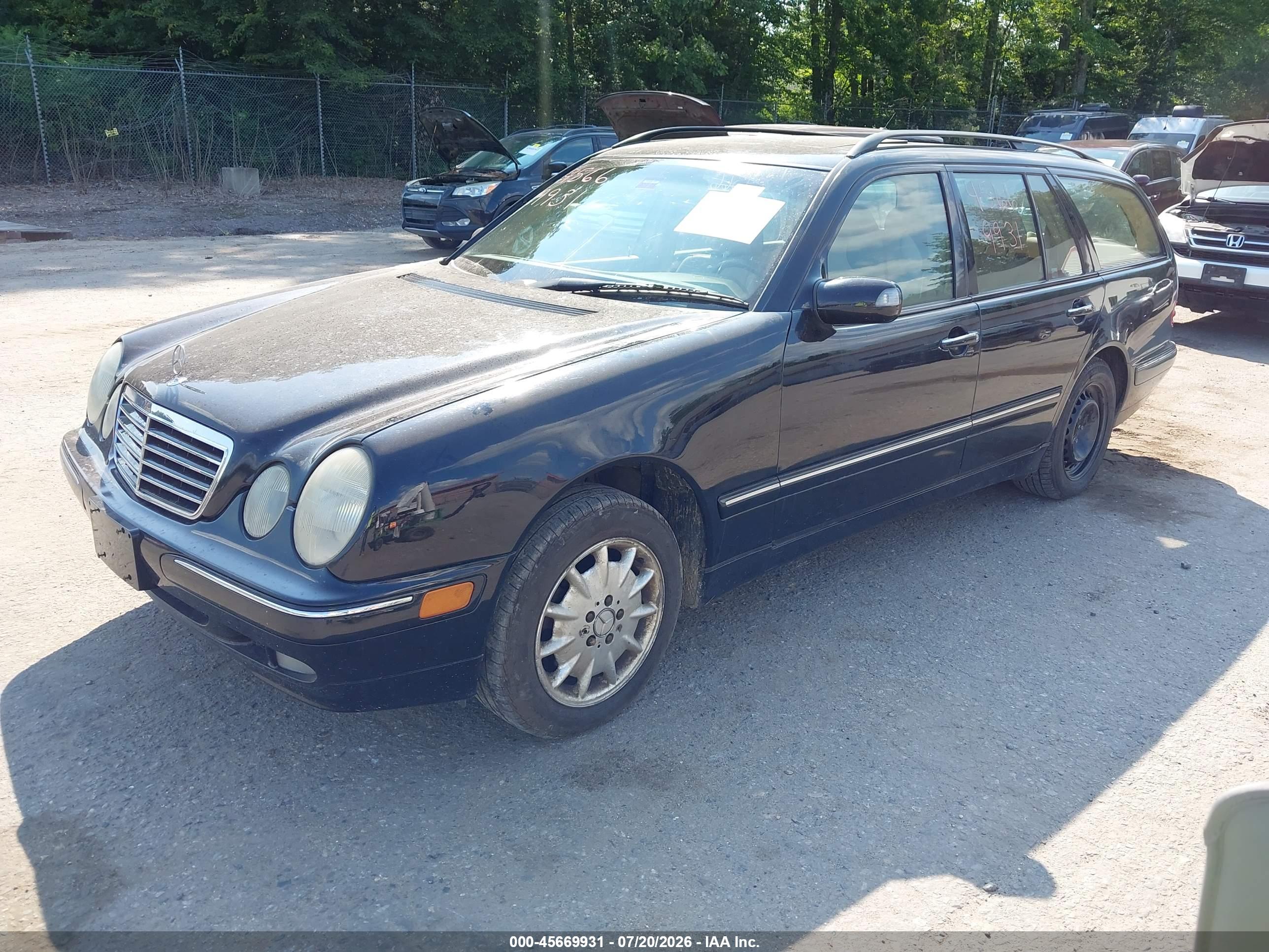 2002 MERCEDES-BENZ E 320 E320 4-Matic