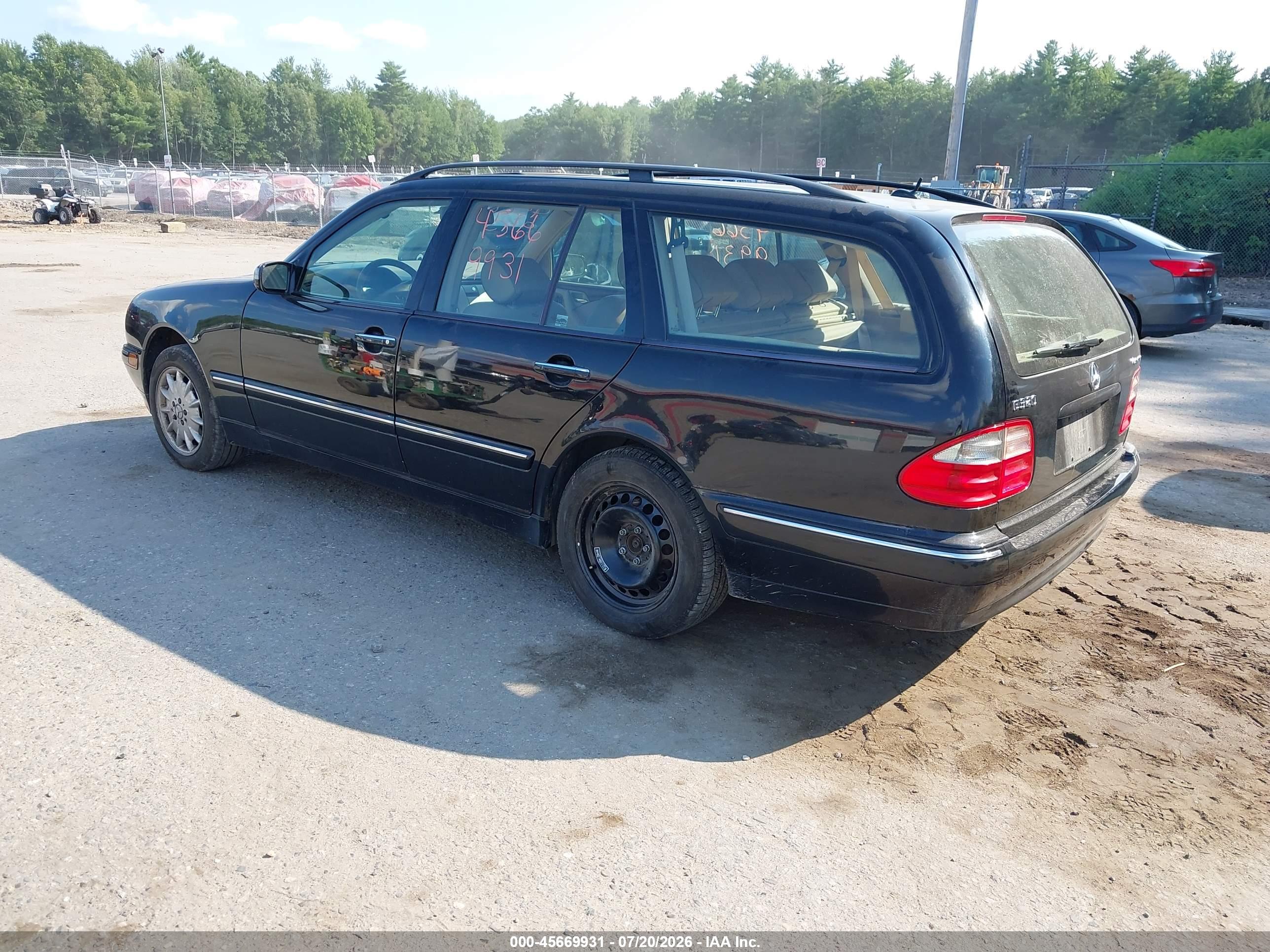 2002 MERCEDES-BENZ E 320 E320 4-Matic