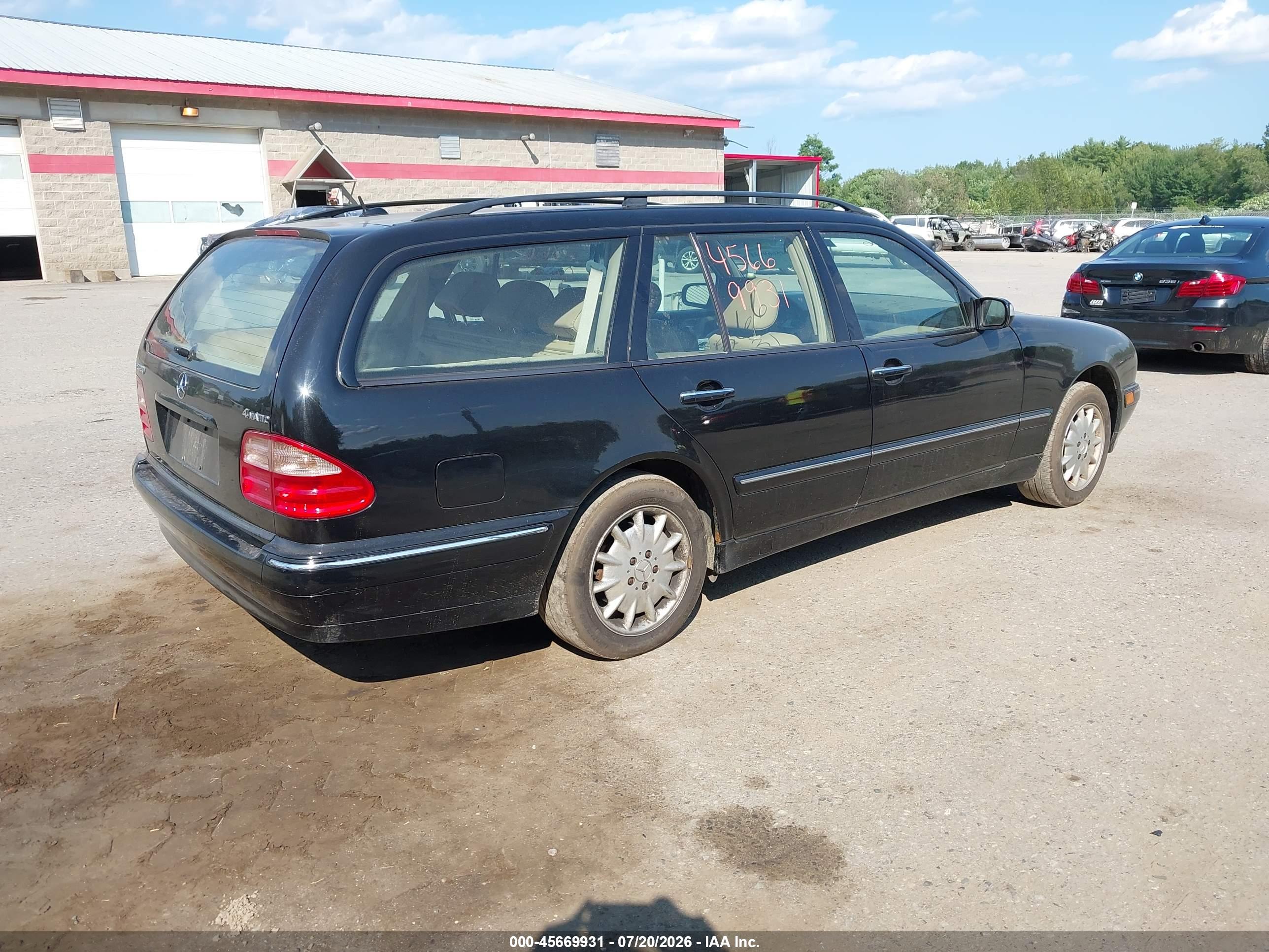 2002 MERCEDES-BENZ E 320 E320 4-Matic