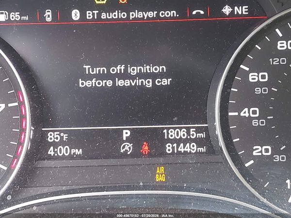 2018 AUDI A6 2.0T PREMIUM/2.0T SPORT
