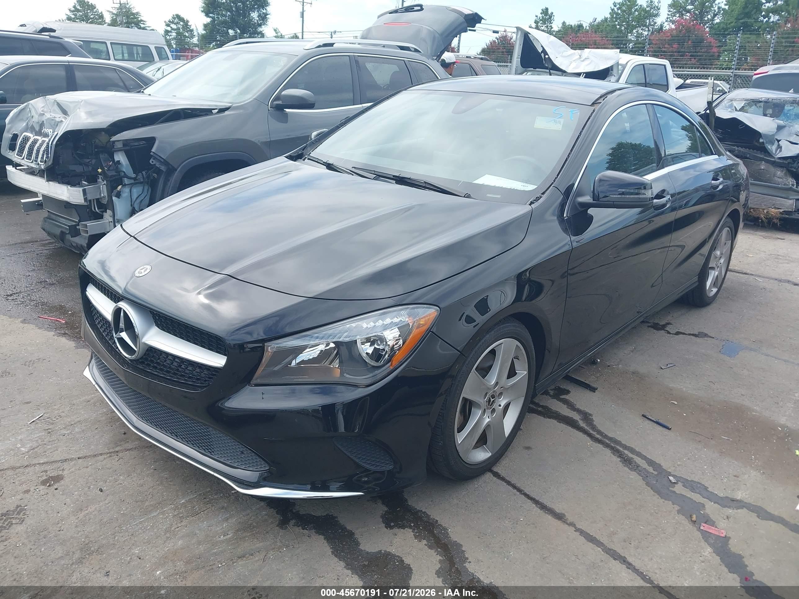2018 MERCEDES-BENZ CLA 250 4MATIC