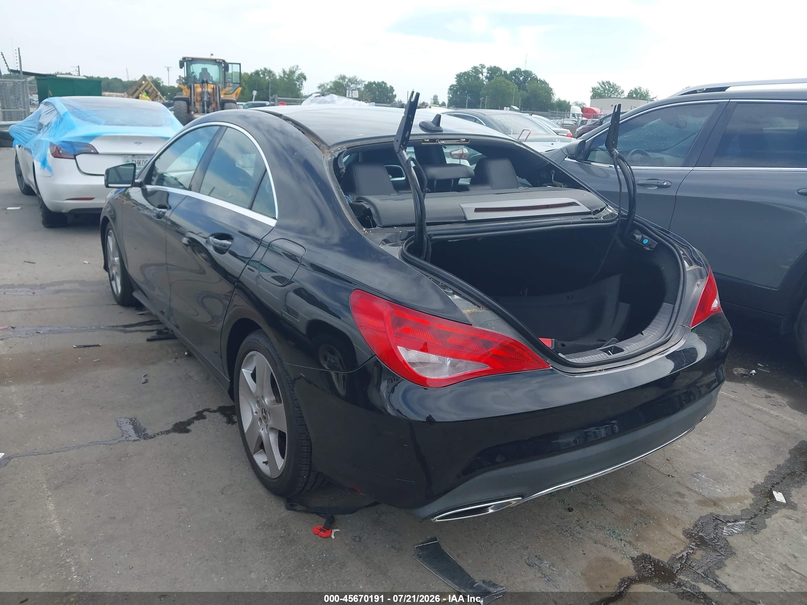 2018 MERCEDES-BENZ CLA 250 4MATIC