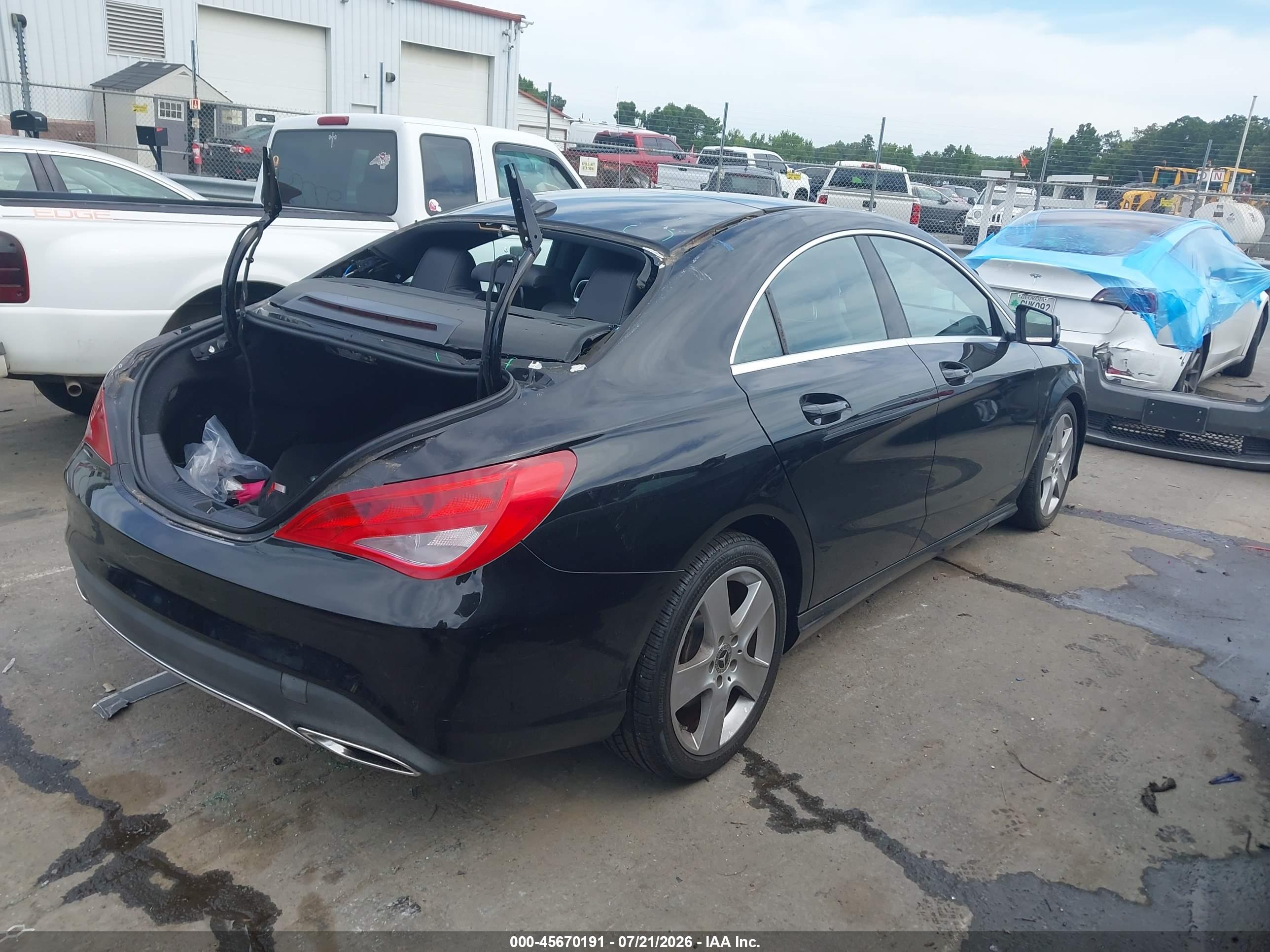 2018 MERCEDES-BENZ CLA 250 4MATIC
