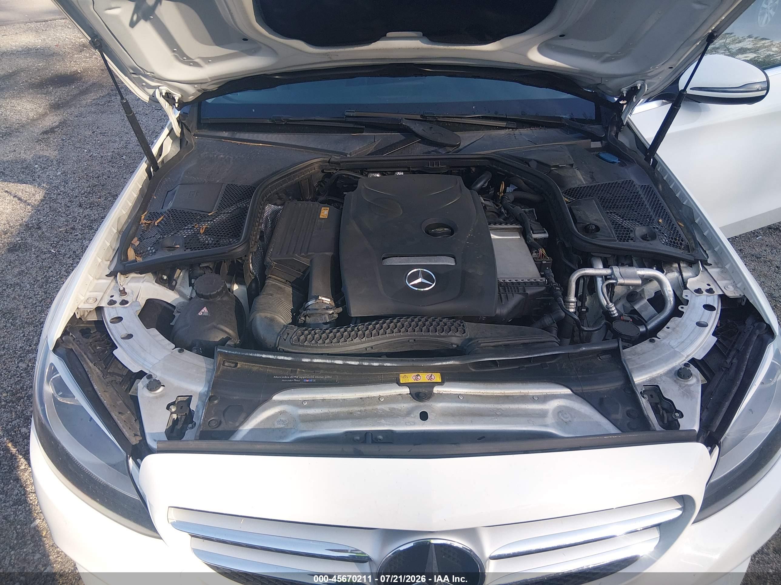 2017 MERCEDES-BENZ C 300 C300
