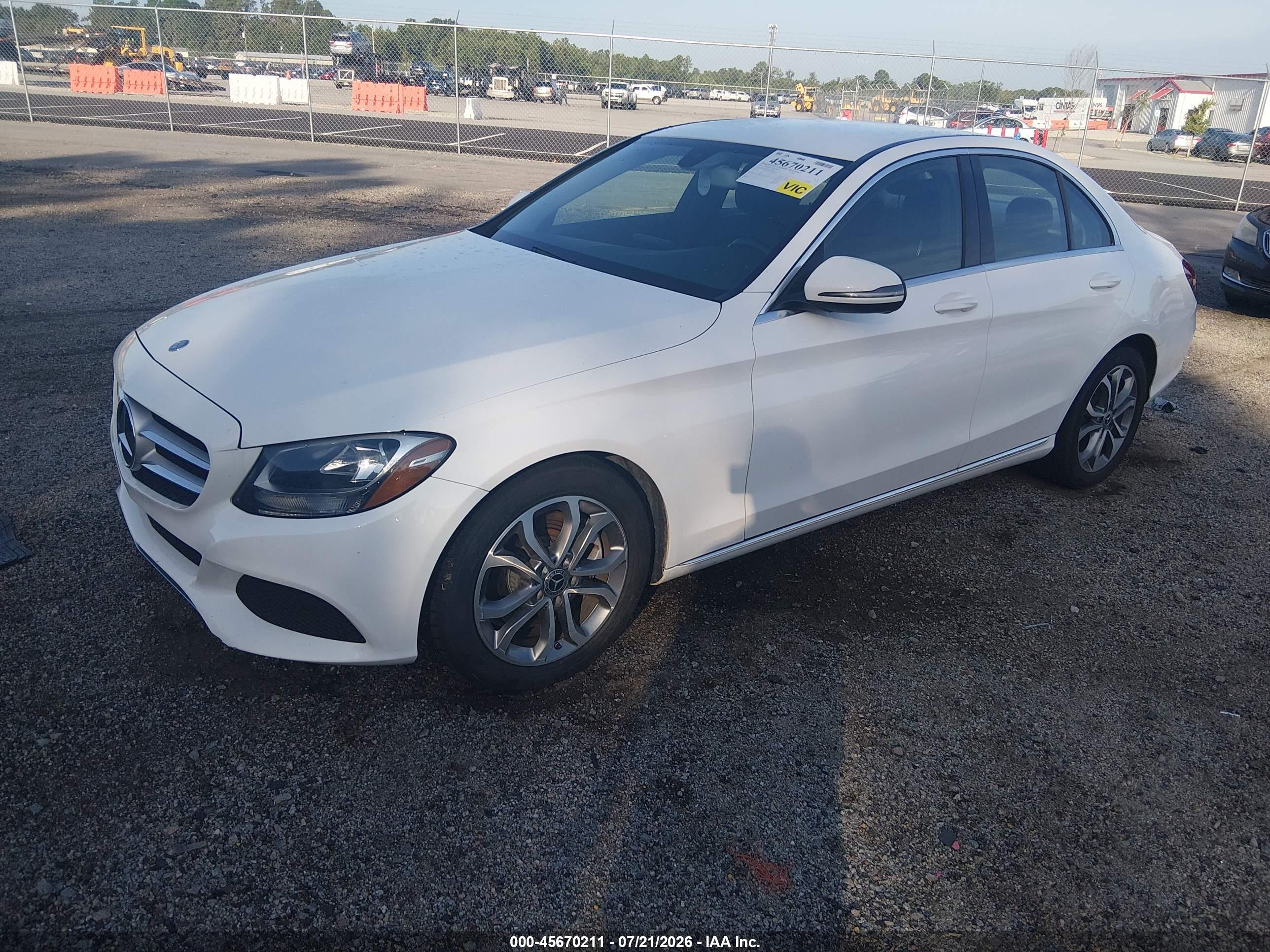 2017 MERCEDES-BENZ C 300 C300