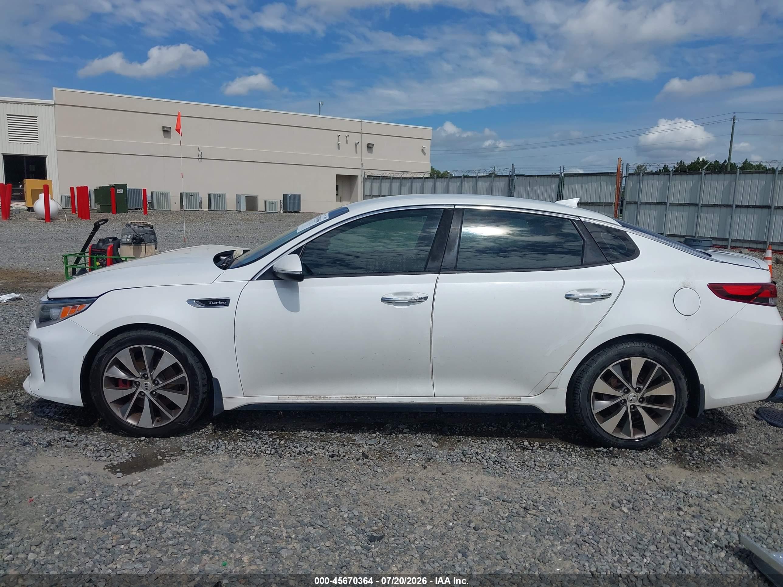 2016 KIA OPTIMA SX TURBO