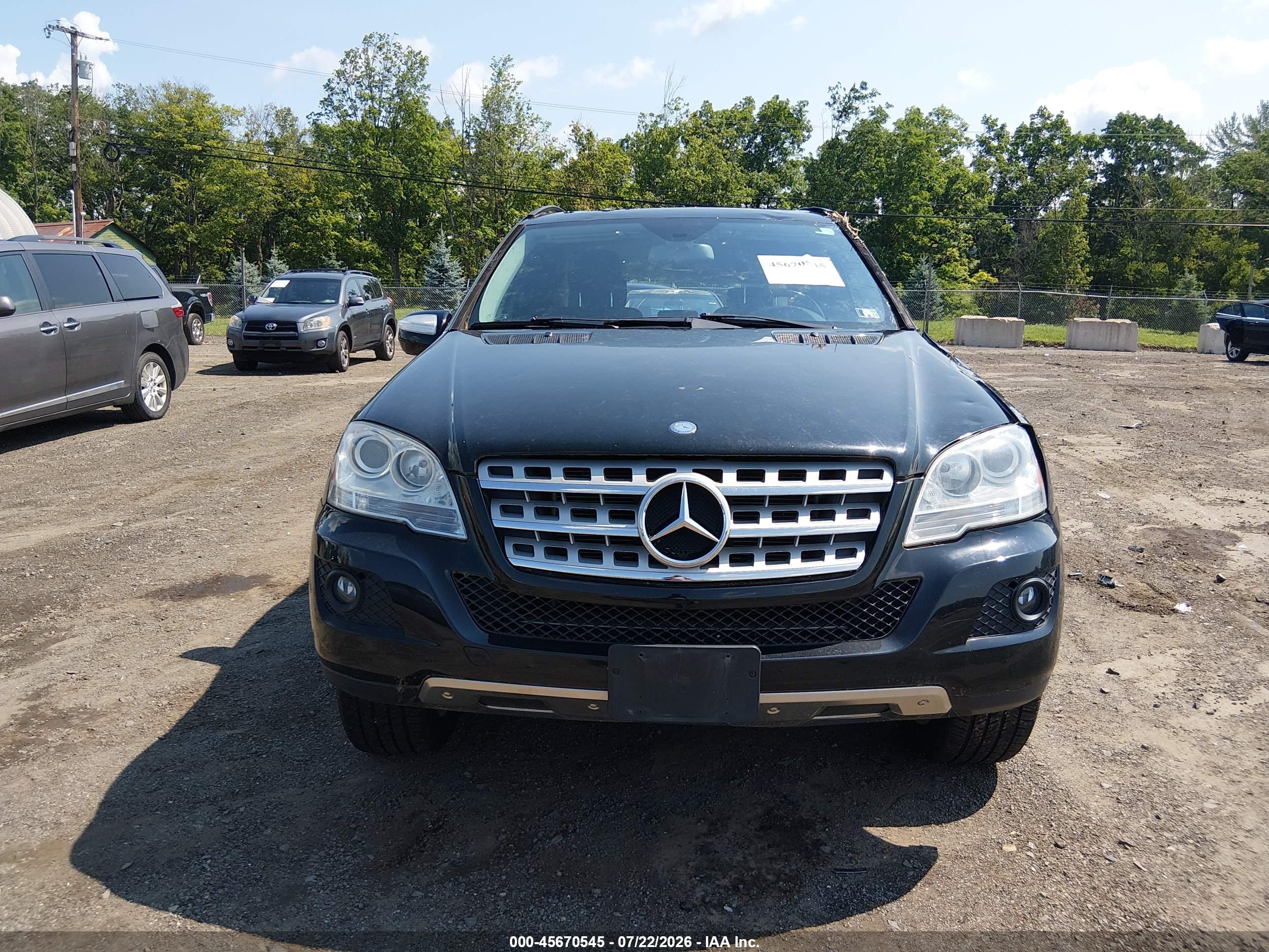 2010 MERCEDES-BENZ ML 350 ML350 4-MATIC