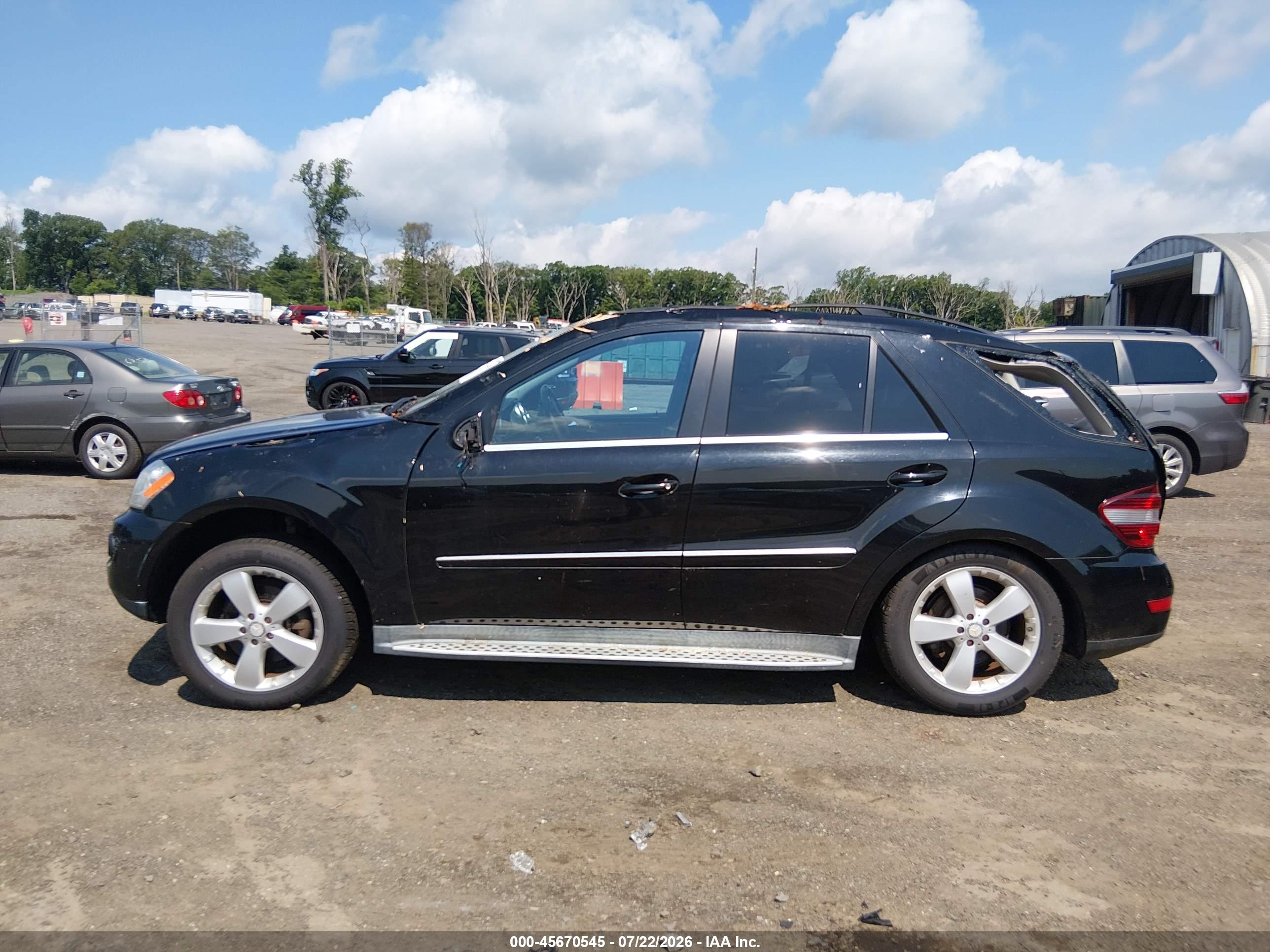 2010 MERCEDES-BENZ ML 350 ML350 4-MATIC