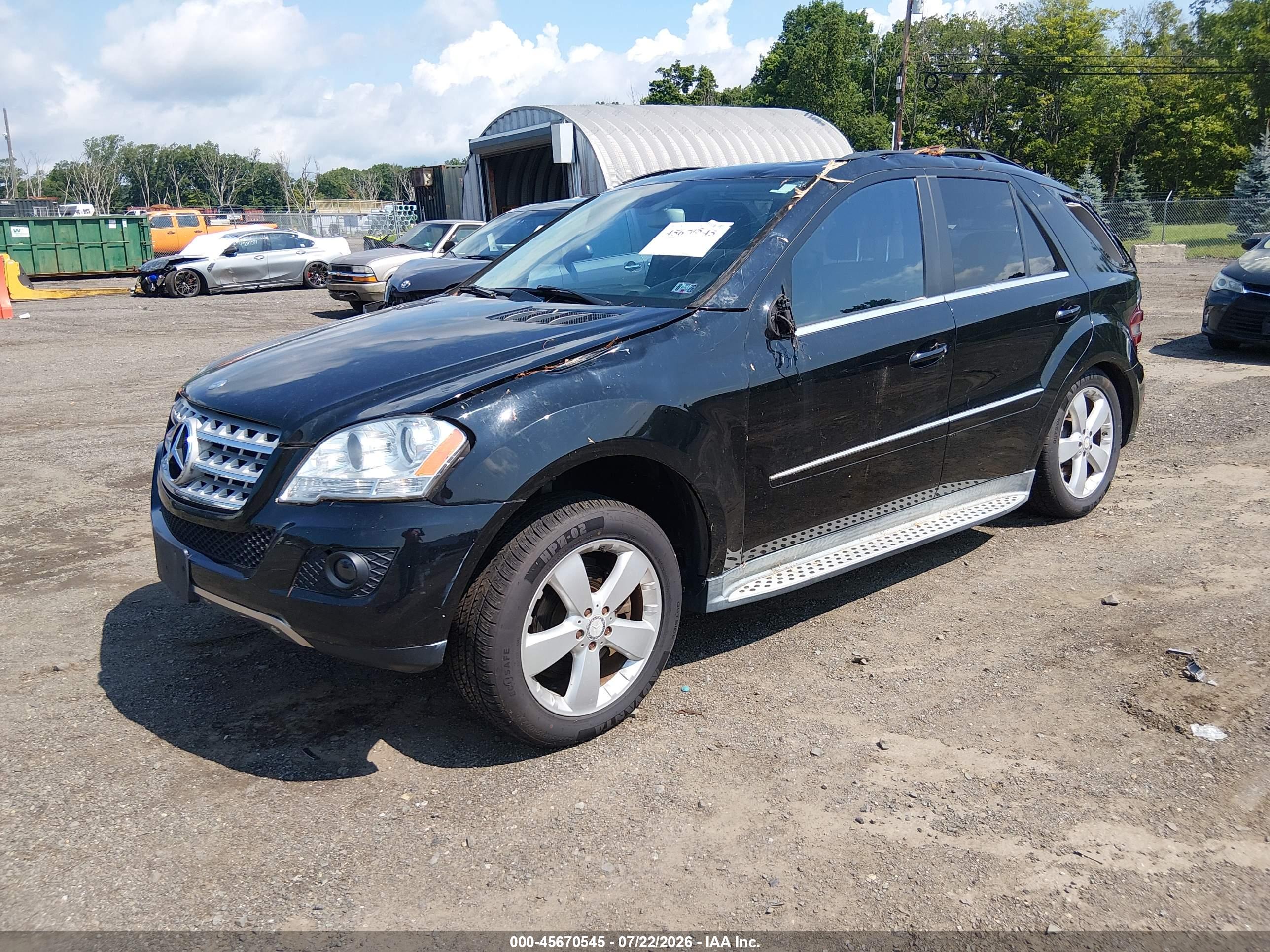 2010 MERCEDES-BENZ ML 350 ML350 4-MATIC