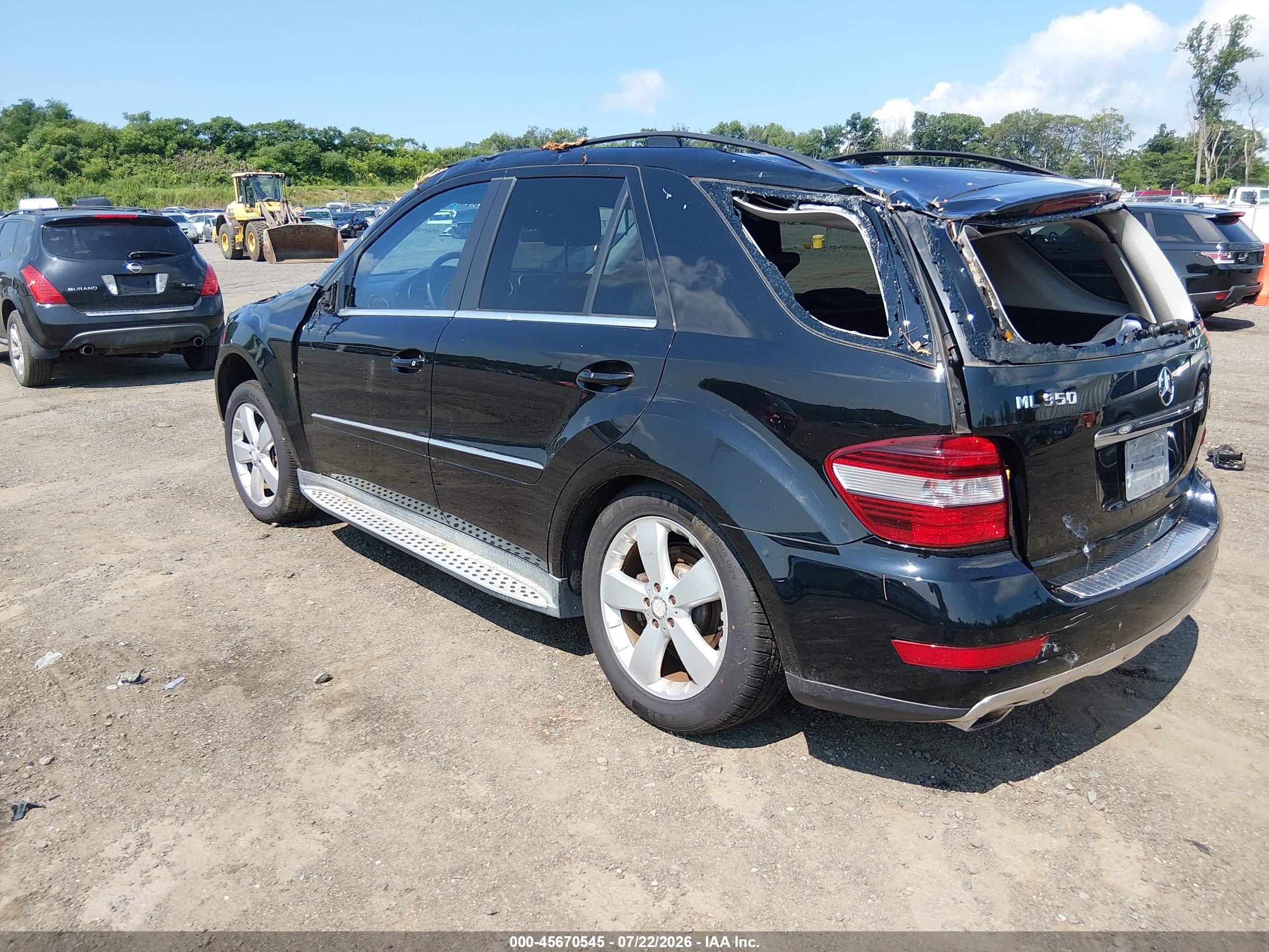 2010 MERCEDES-BENZ ML 350 ML350 4-MATIC
