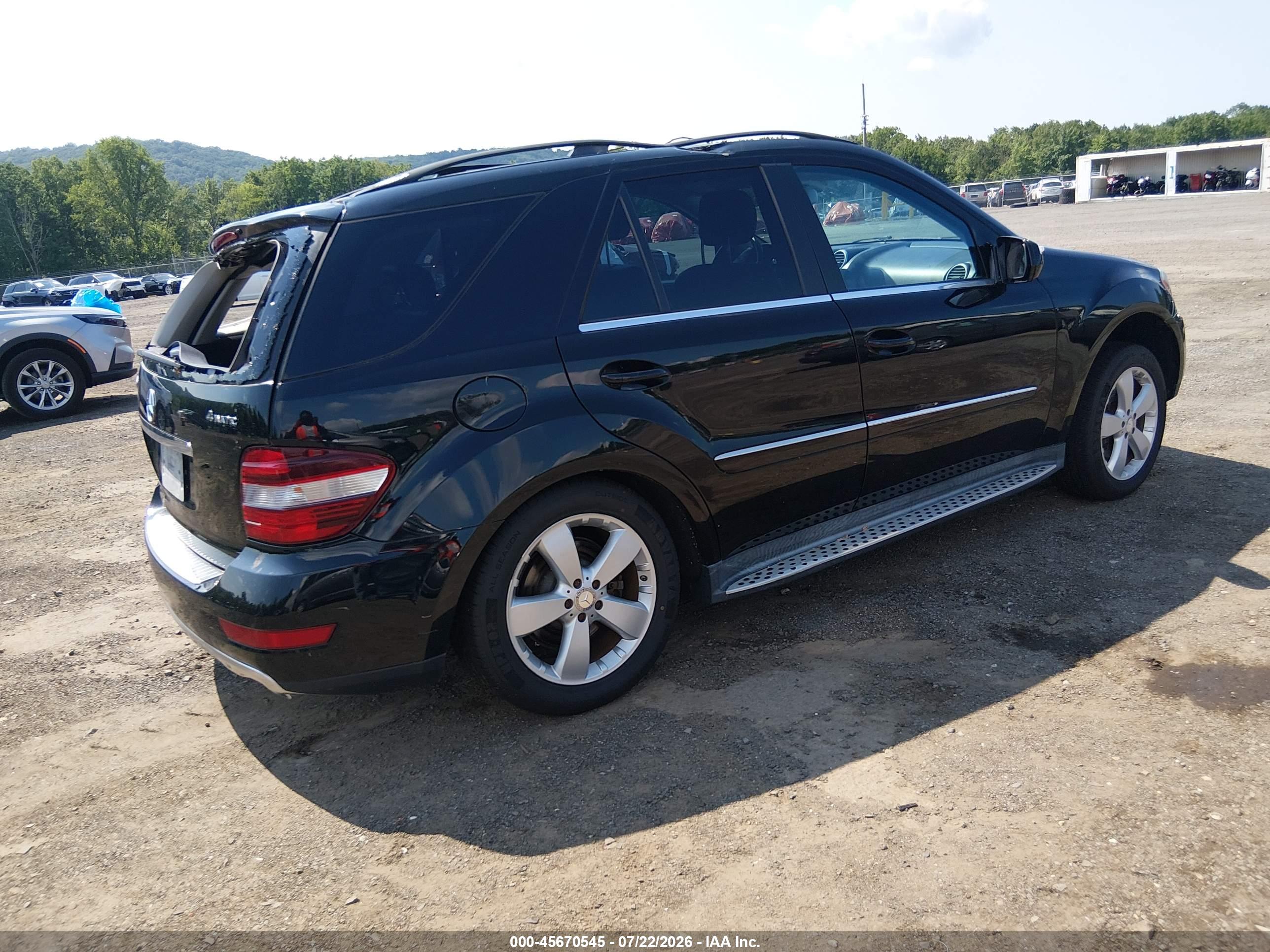 2010 MERCEDES-BENZ ML 350 ML350 4-MATIC