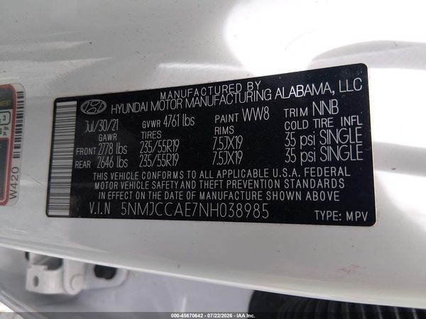 2022 HYUNDAI TUCSON SEL