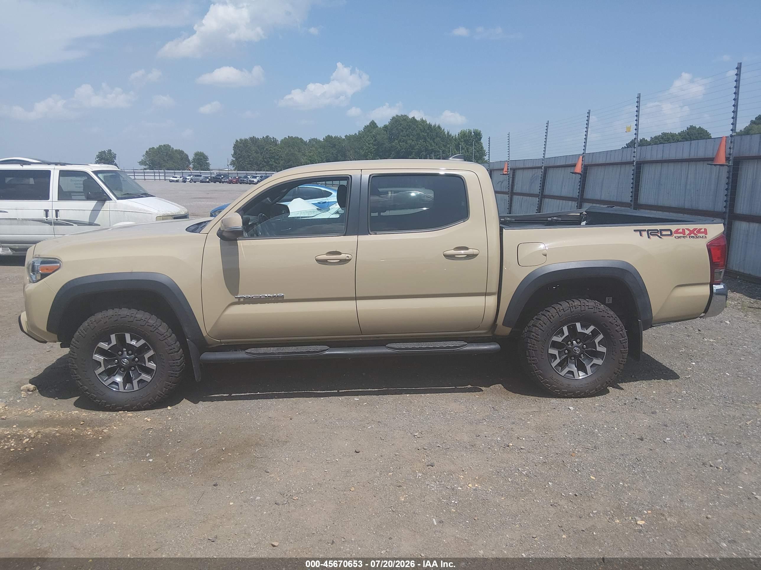 2016 TOYOTA TACOMA TRD OFF ROAD