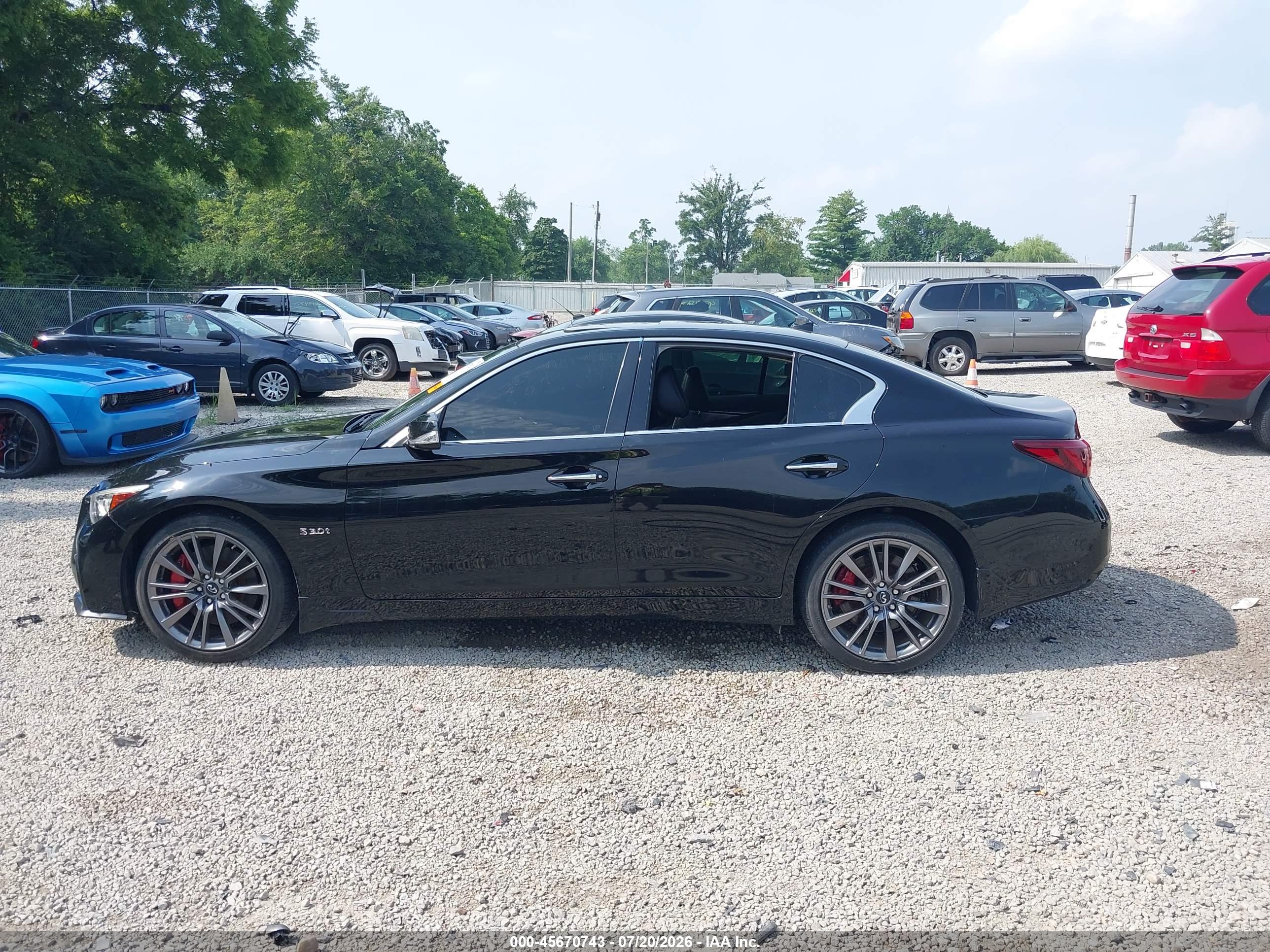 2018 INFINITI Q50 3.0T RED SPORT 400