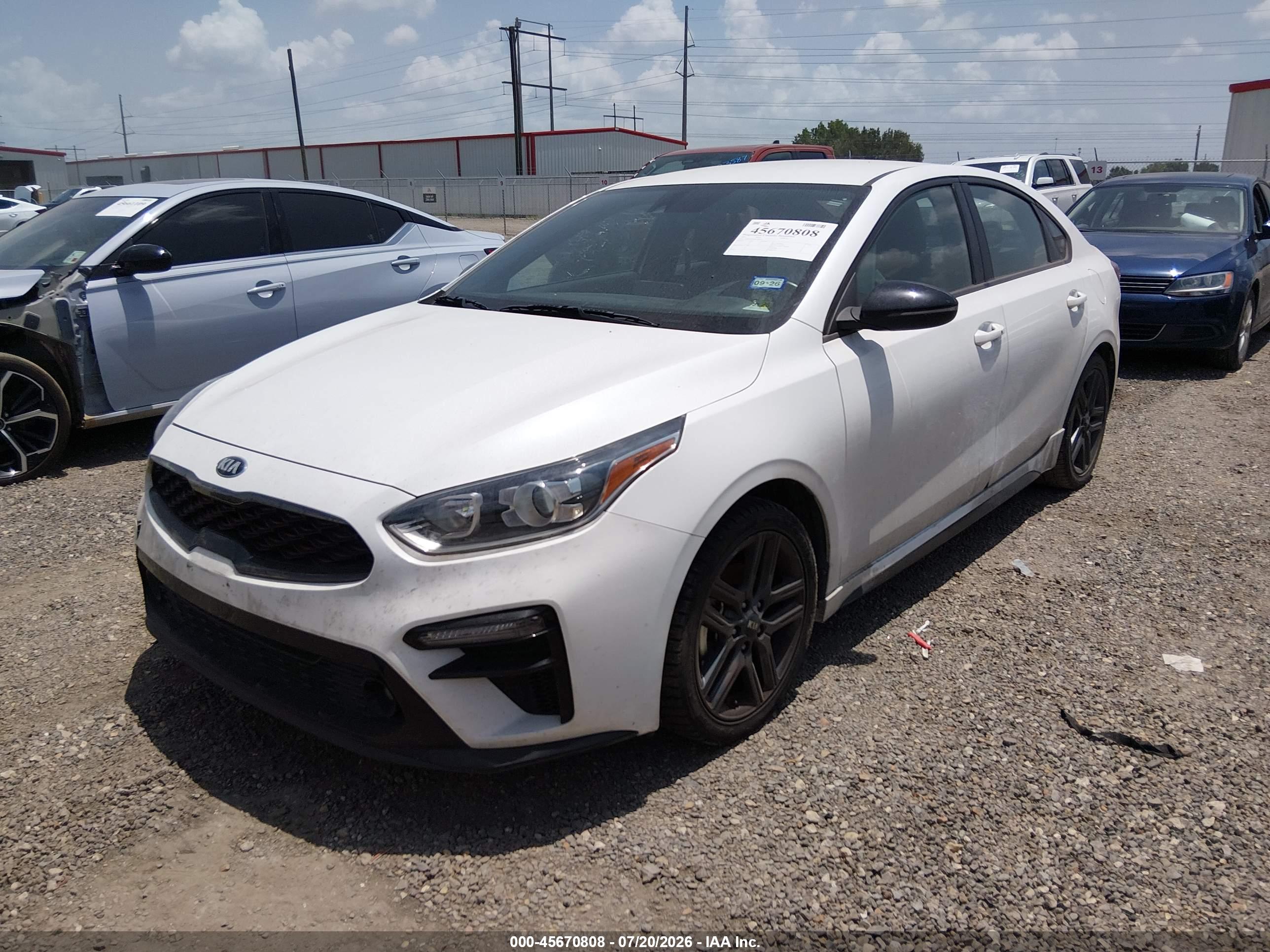 2021 KIA FORTE GT-LINE