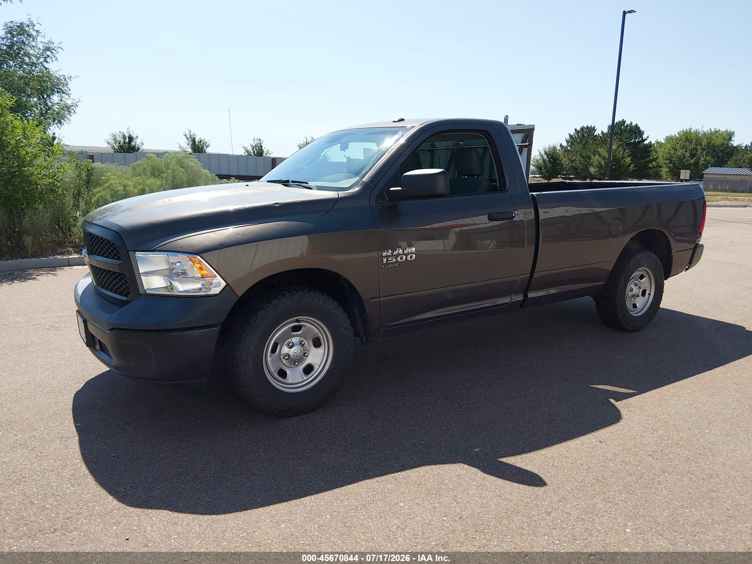 2019 RAM 1500 CLASSIC TRADESMAN  4X2 8' BOX — I2