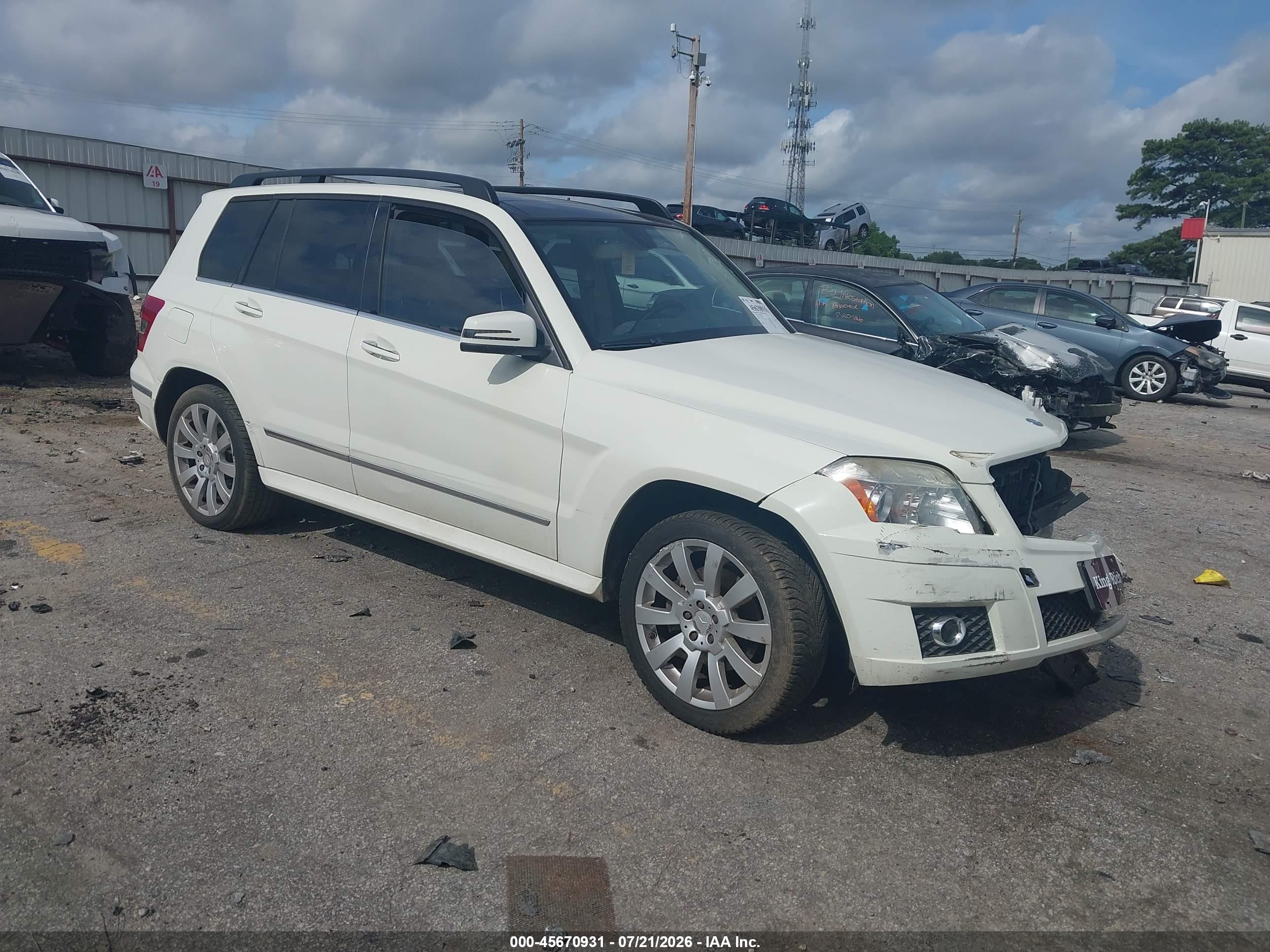 2012 MERCEDES-BENZ GLK 350 GLK350