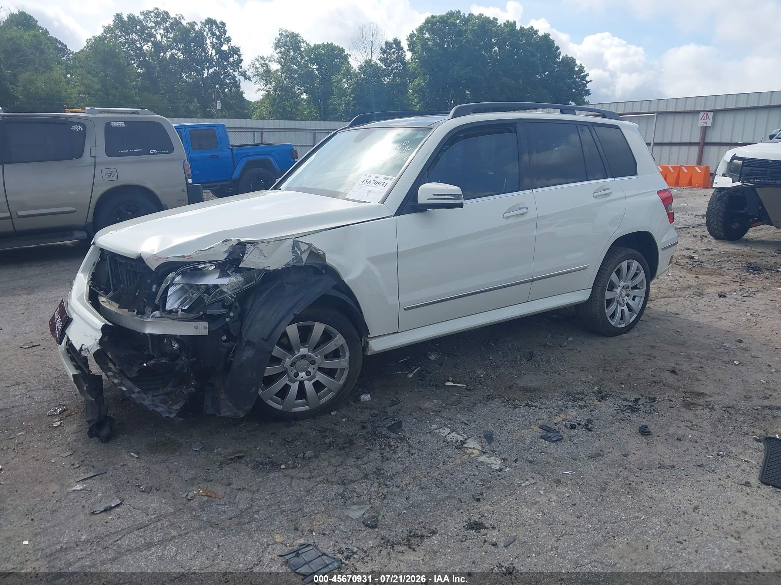 2012 MERCEDES-BENZ GLK 350 GLK350