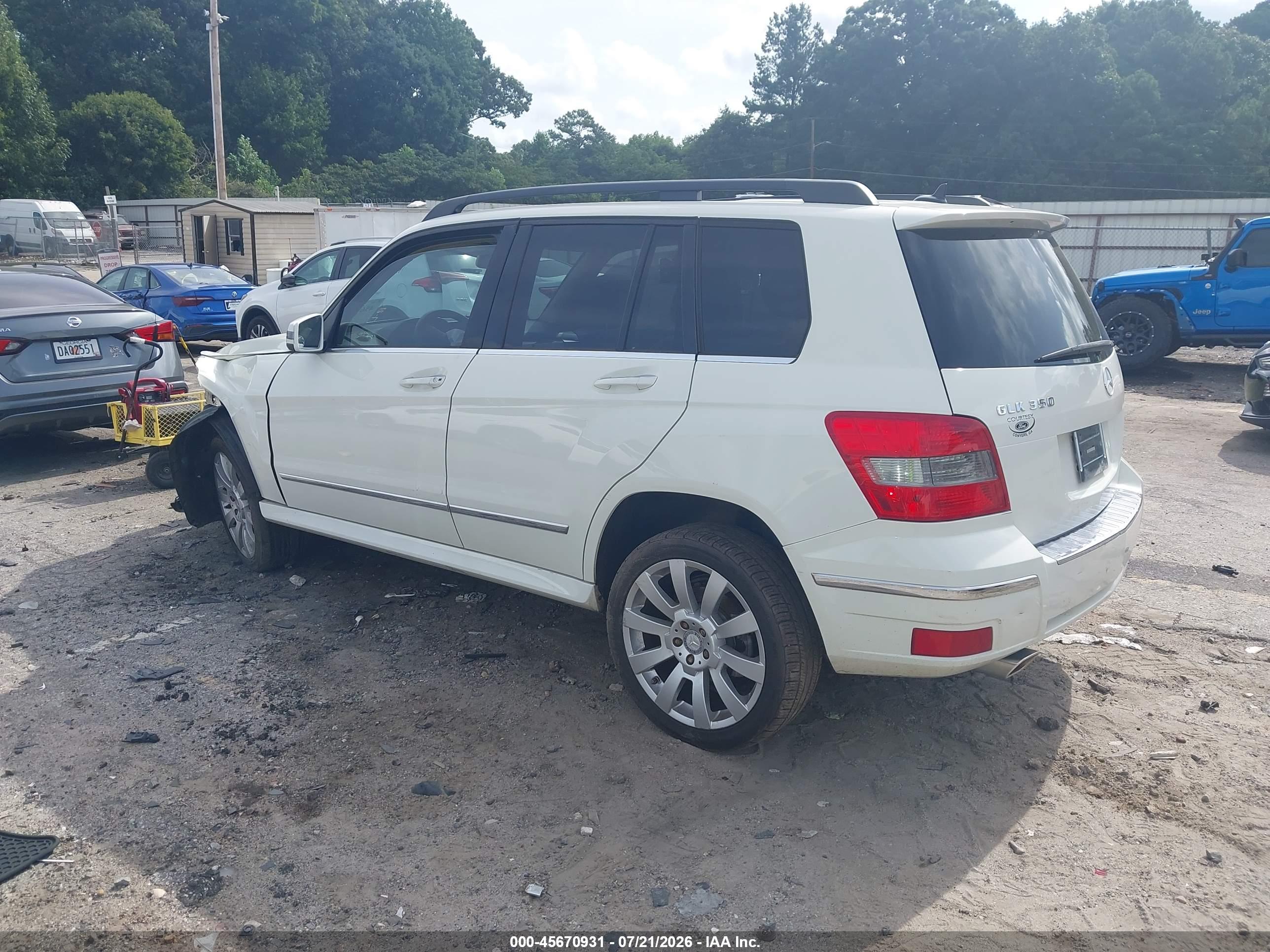 2012 MERCEDES-BENZ GLK 350 GLK350