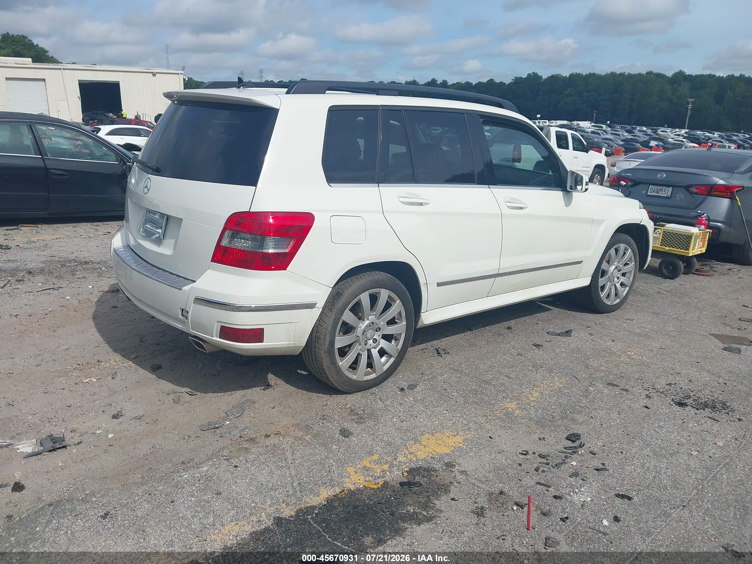 2012 MERCEDES-BENZ GLK 350 GLK350