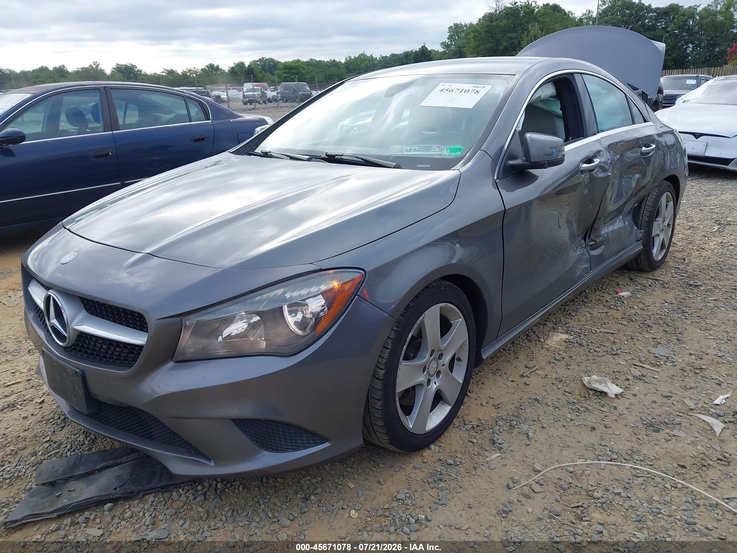 2015 MERCEDES-BENZ CLA 250 CLA250 4 MATIC
