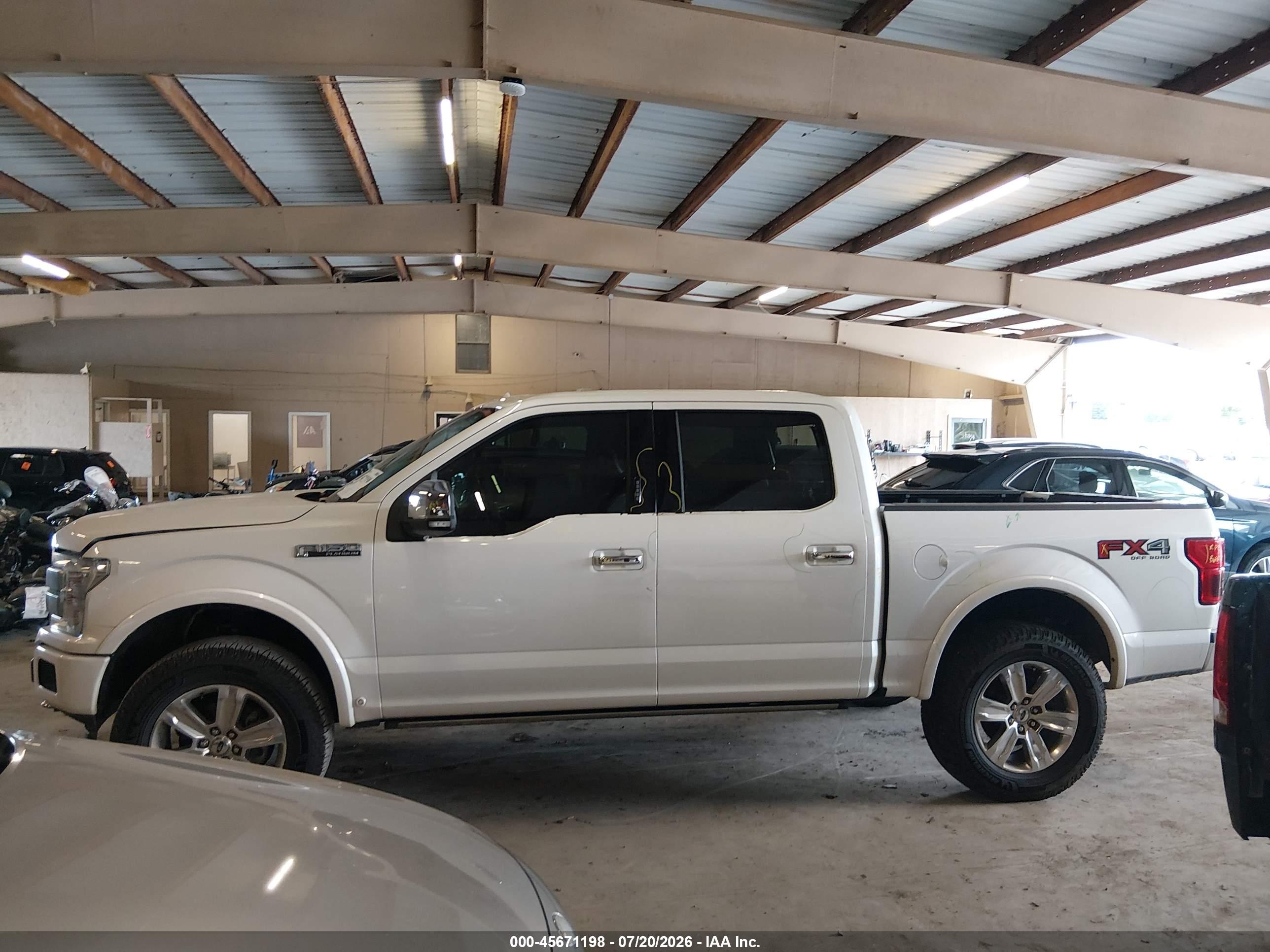 2019 FORD F-150 PLATINUM