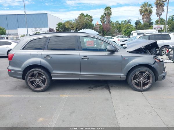 2015 AUDI Q7 3.0T S LINE PRESTIGE