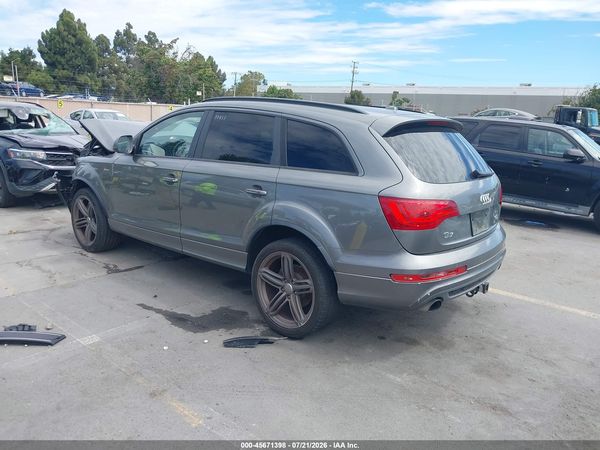 2015 AUDI Q7 3.0T S LINE PRESTIGE